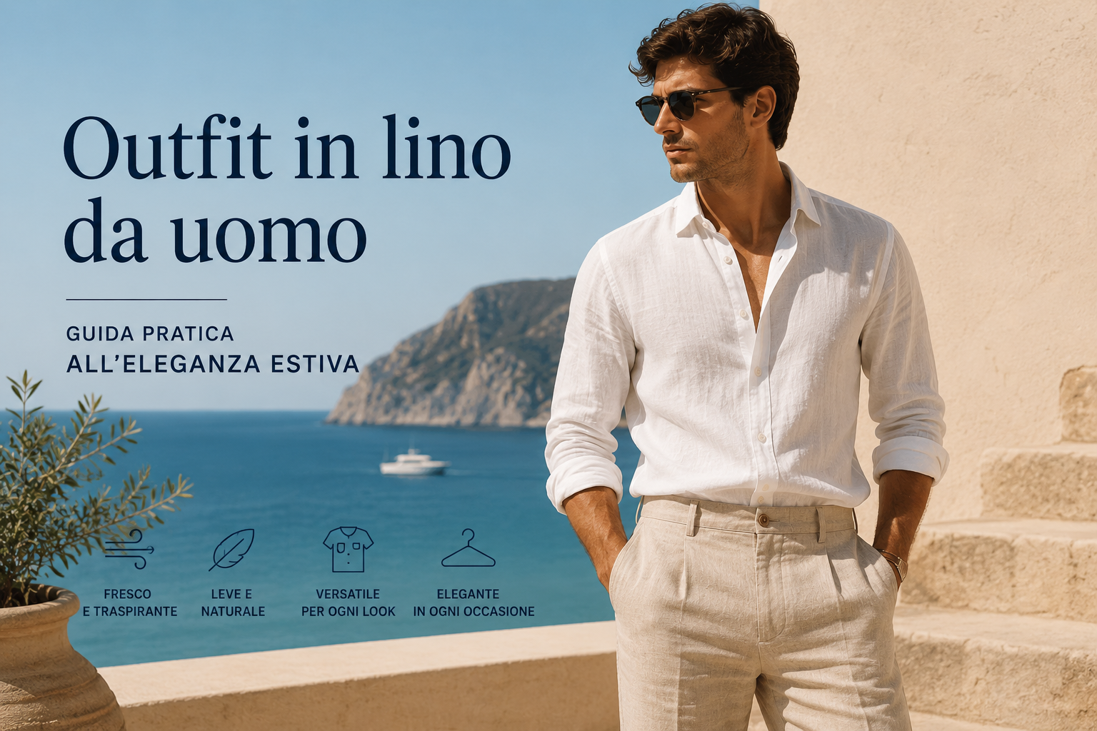 Outfit in lino da uomo: guida pratica all'eleganza estiva