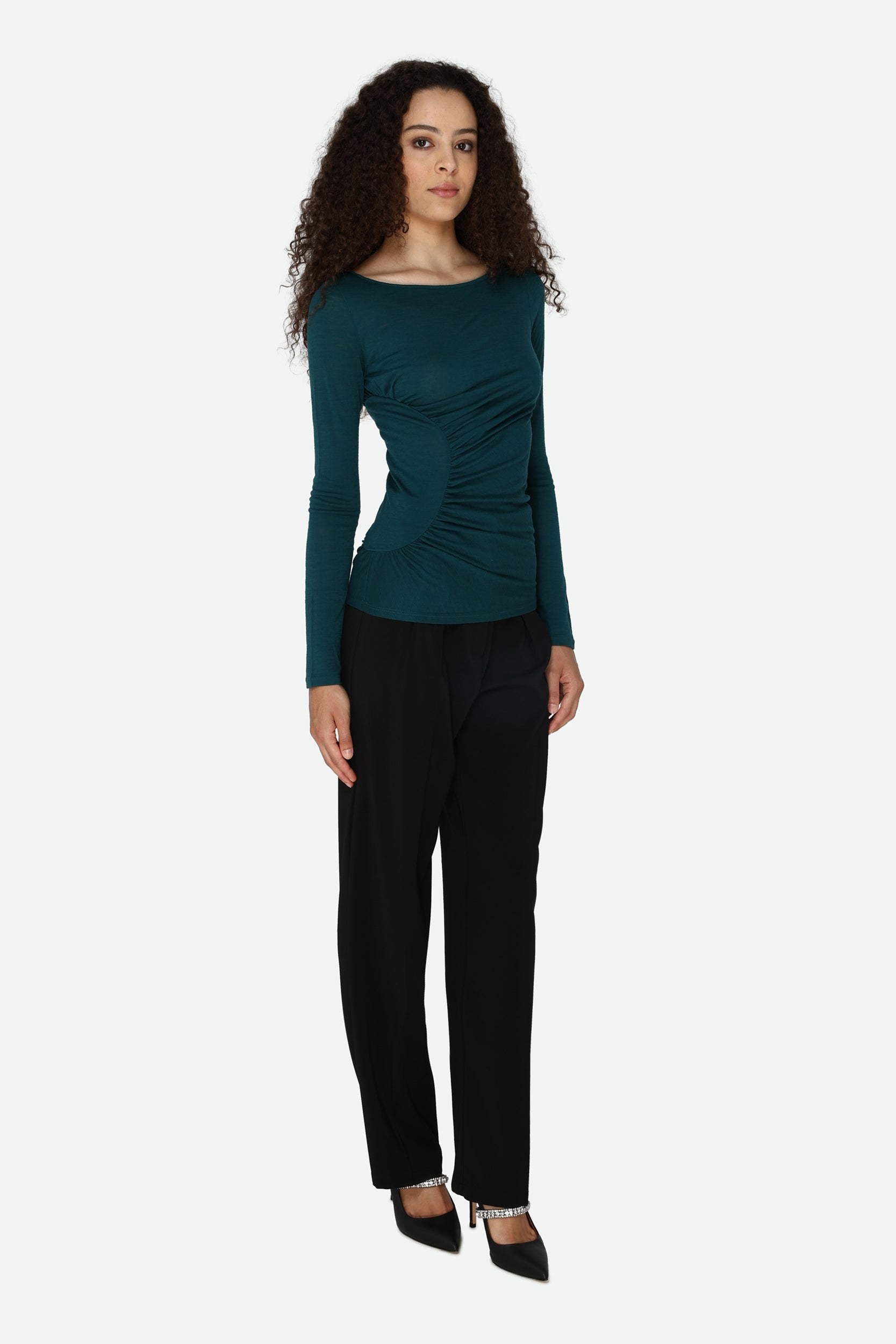 Patrizia Pepe Maglia Verde Bottiglia