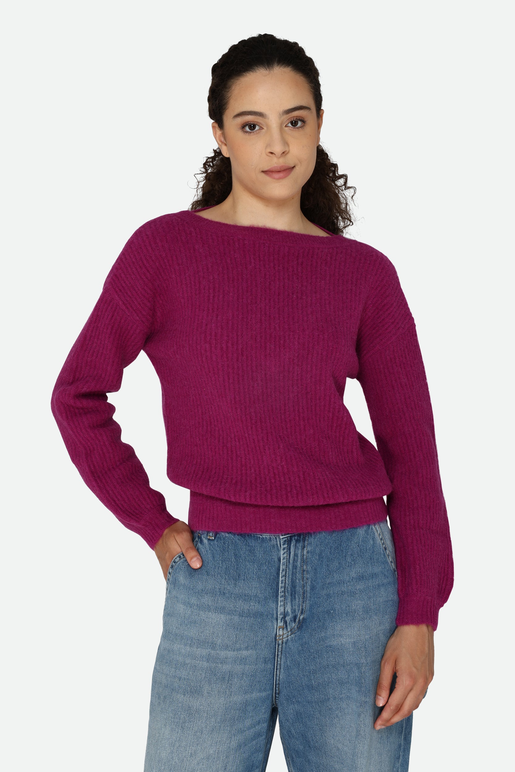 Patrizia Pepe Plum Sweater