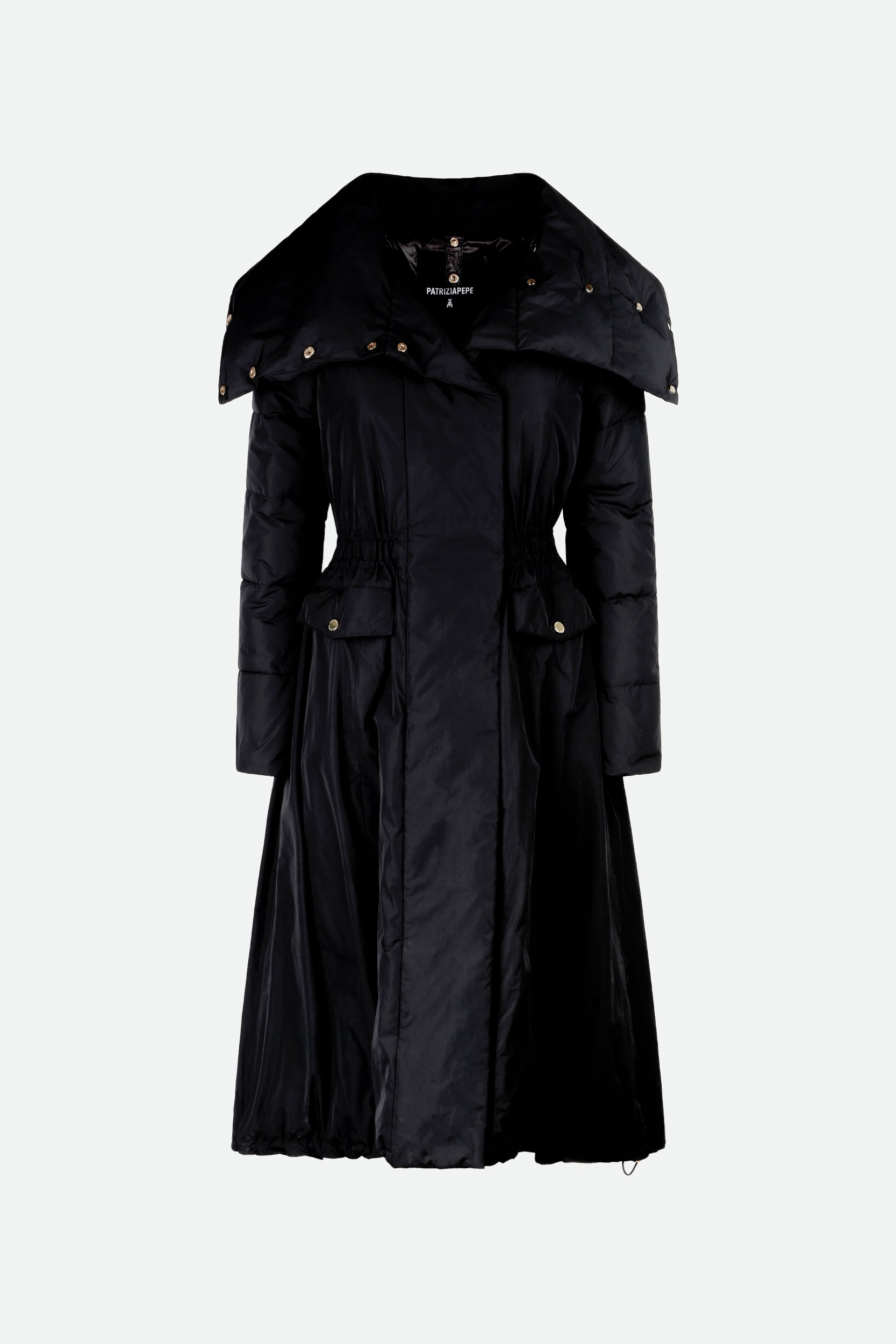 Patrizia Pepe Black Down Jacket Loverlock