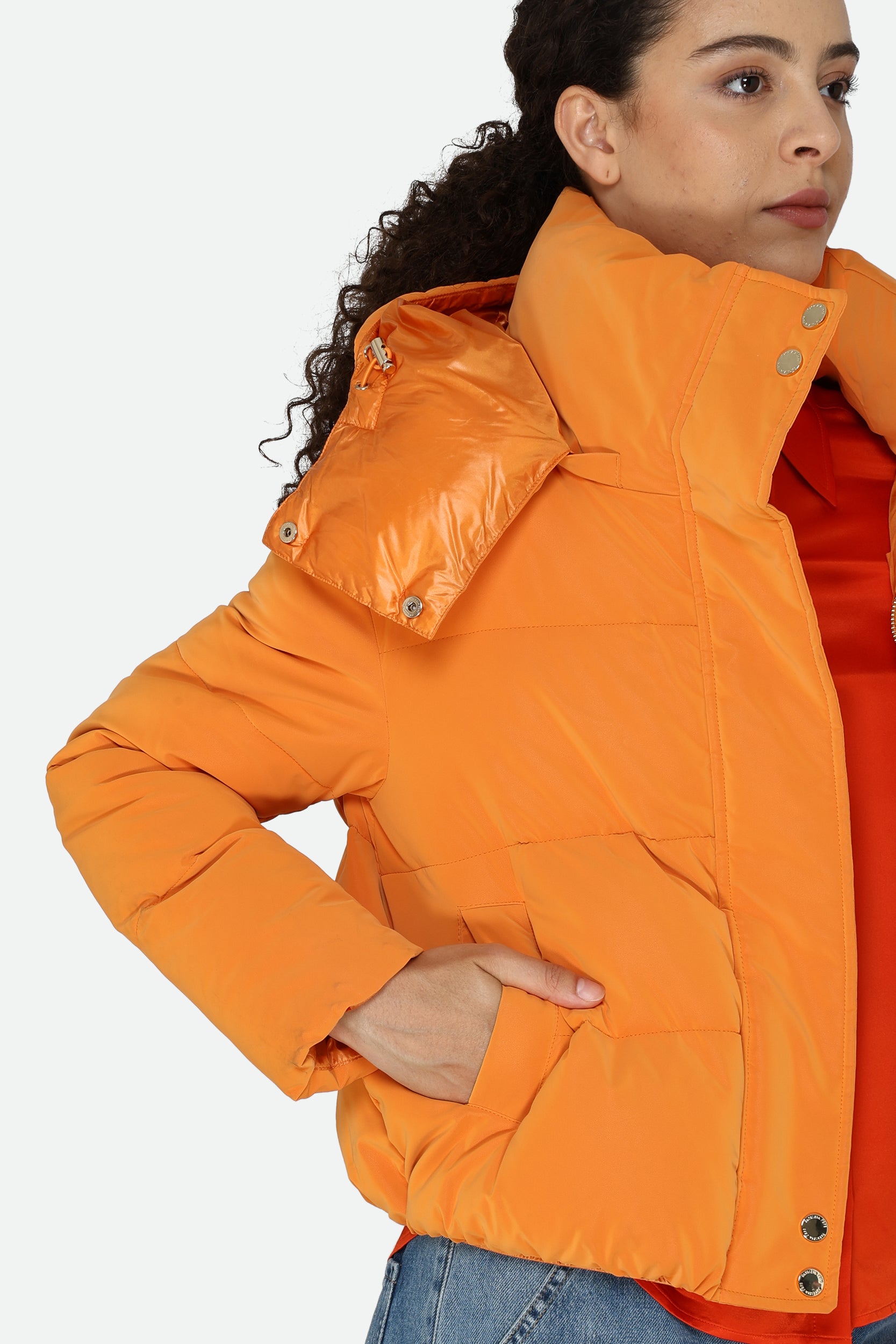 Patrizia Pepe Orange Bomber