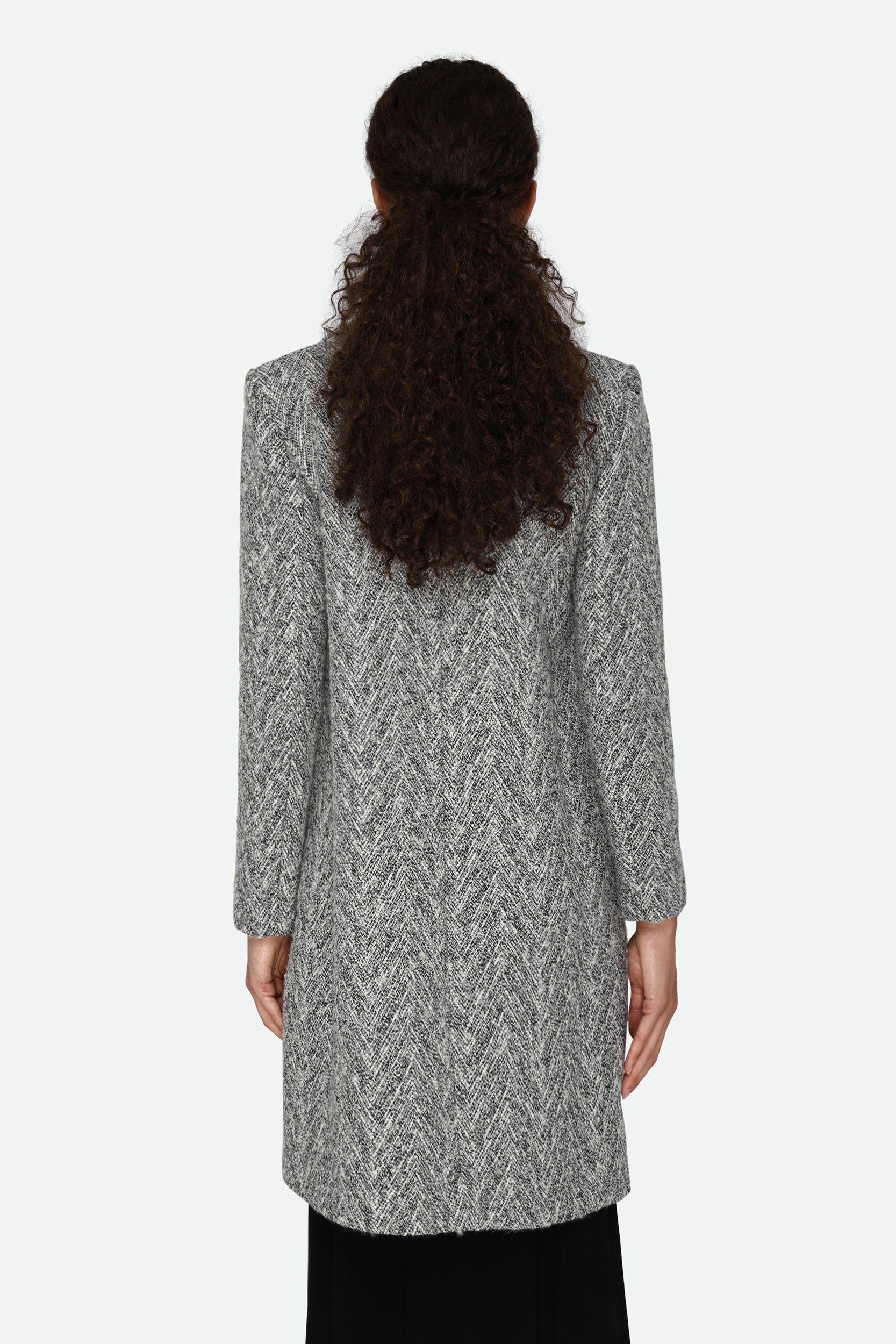 Patrizia Pepe Black and White Coat