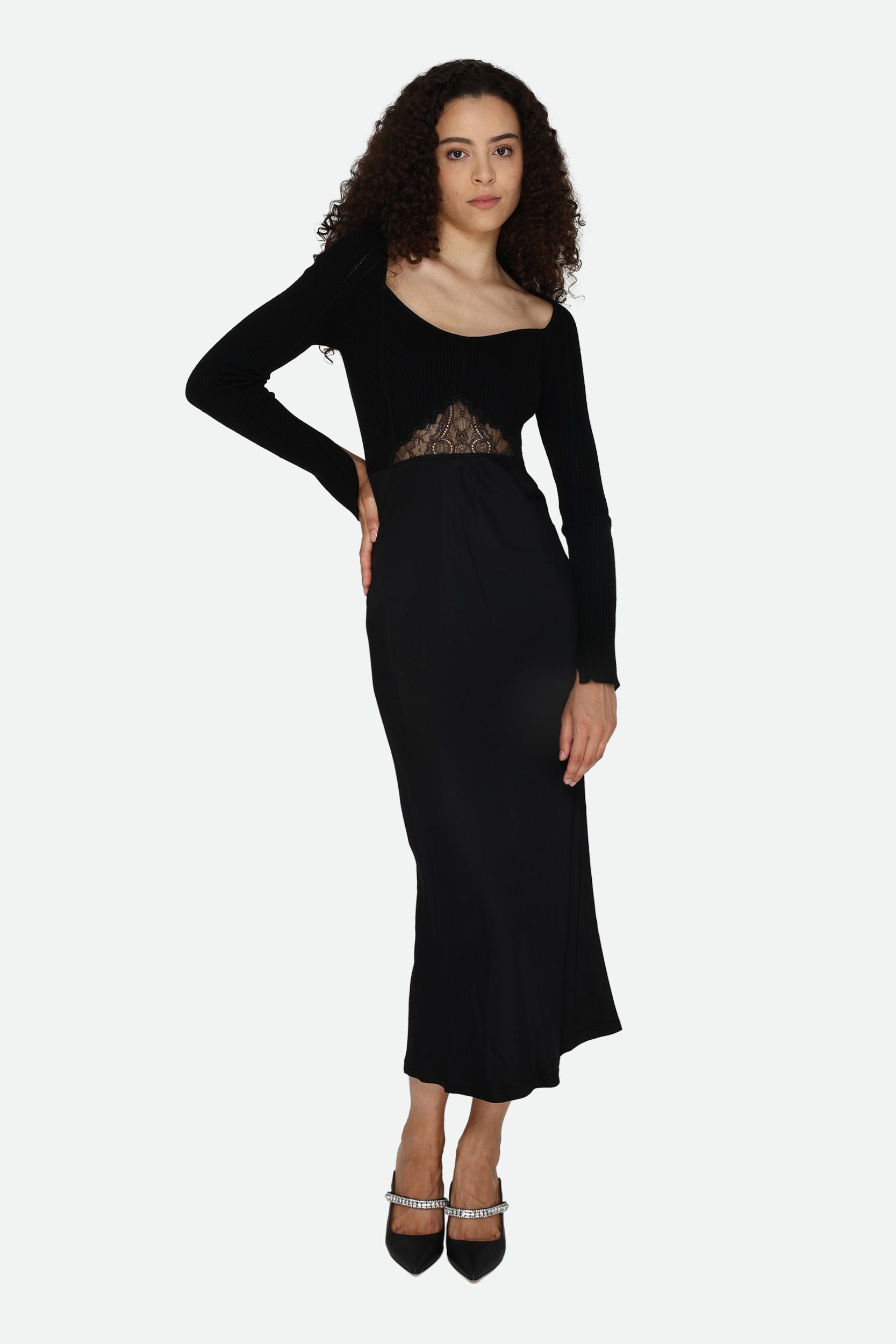 Patrizia Pepe Black Dress