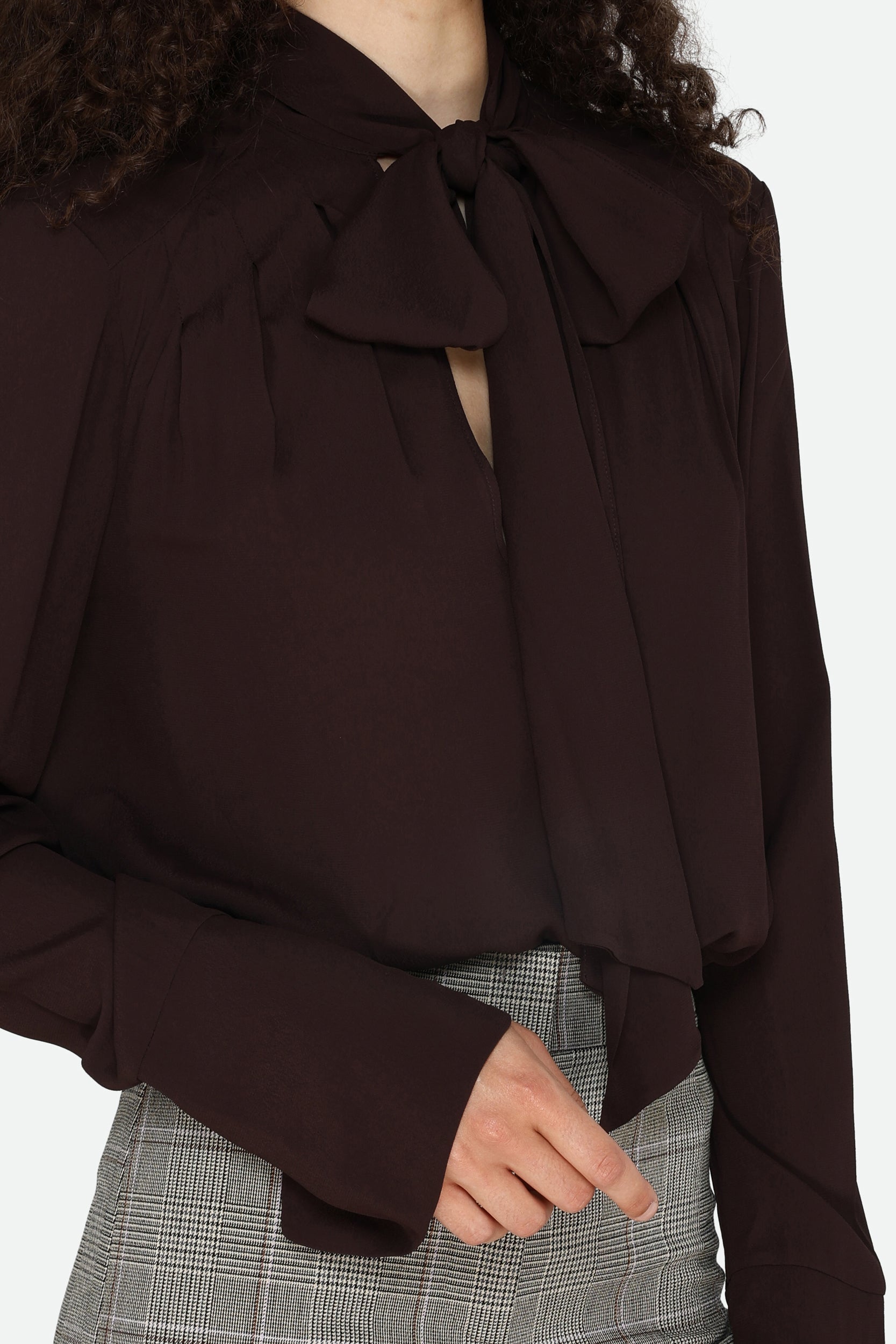 Patrizia Pepe Blusa Marrone