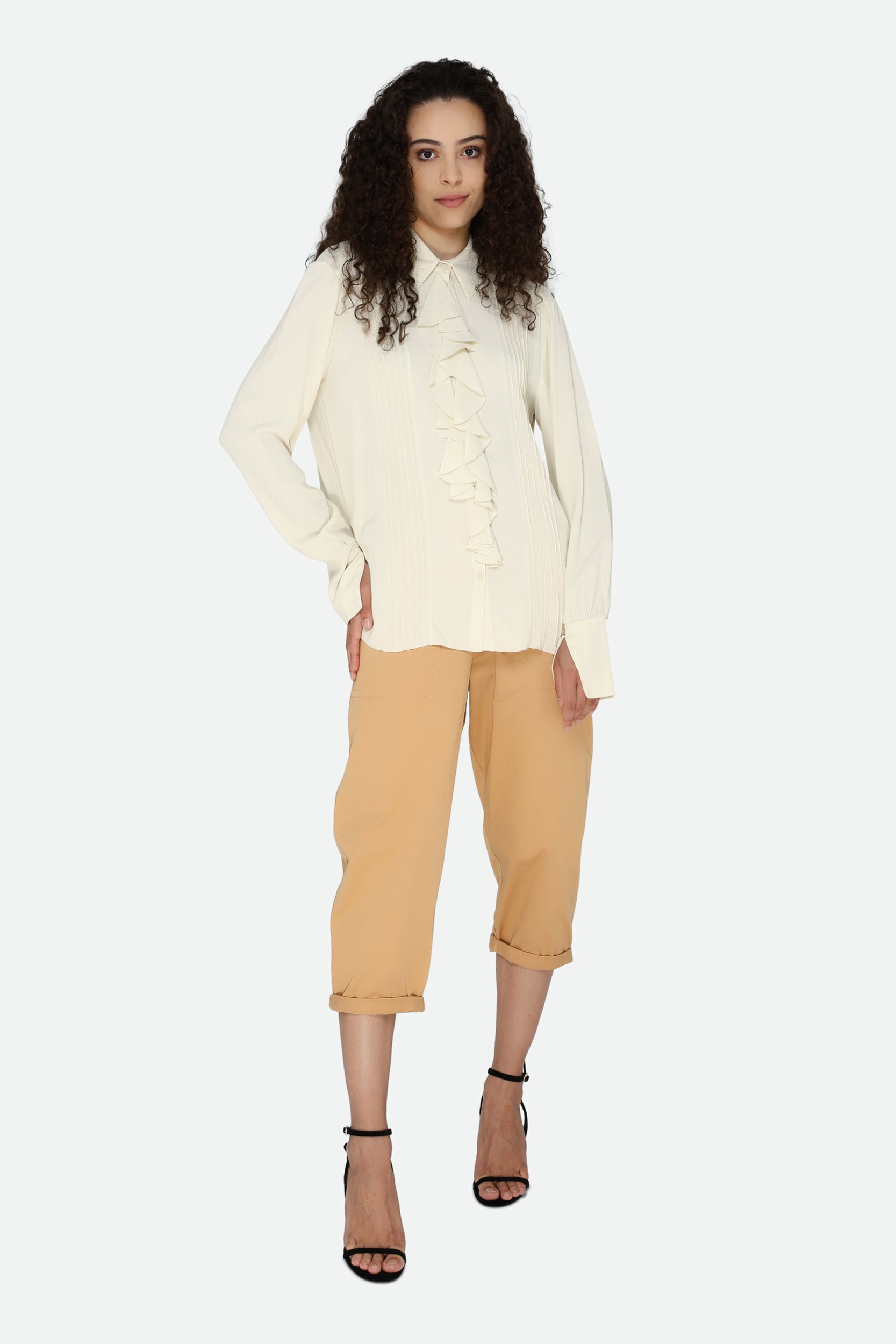 Patrizia Pepe Camicia Crema