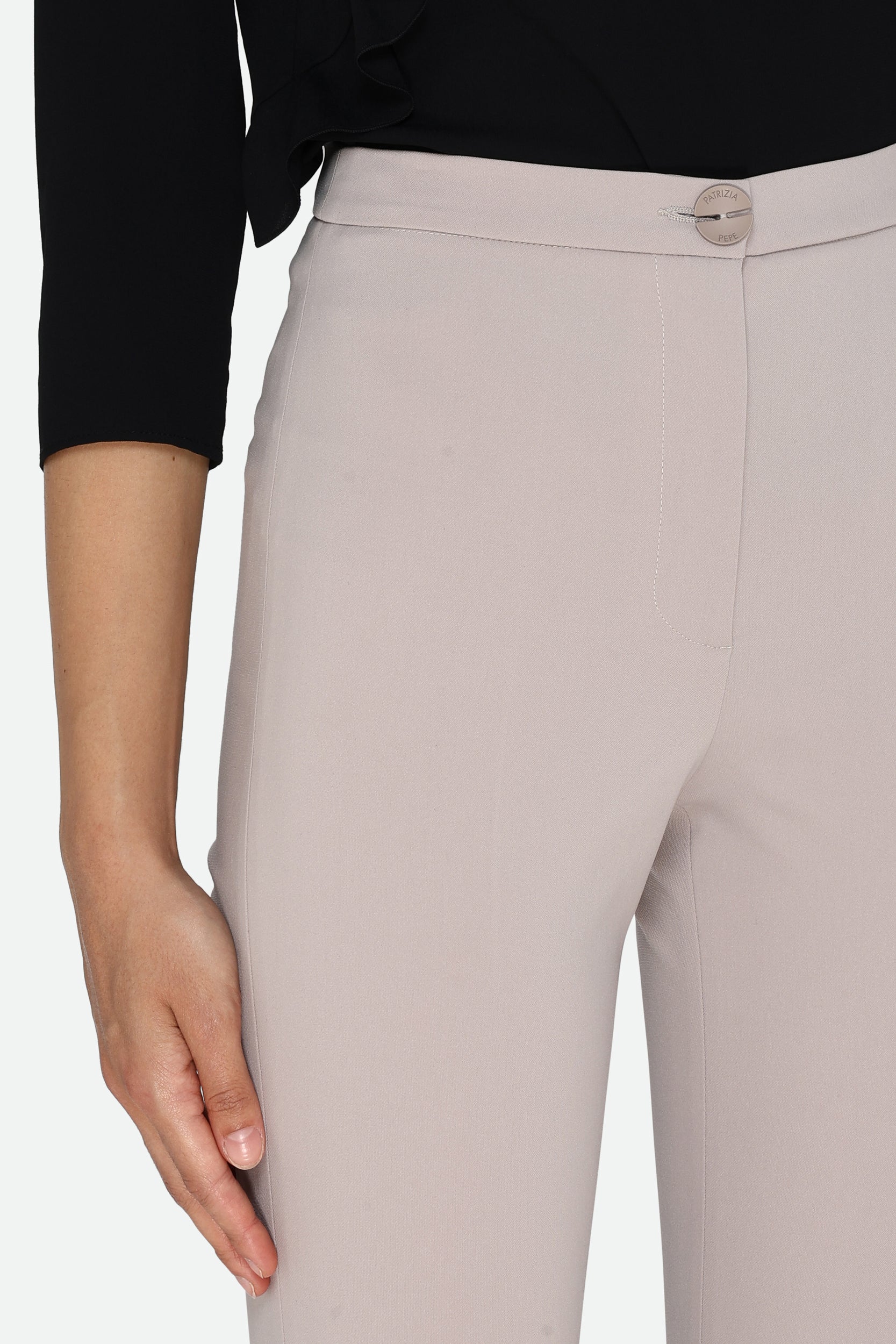 Patrizia Pepe Dove Grey Pants