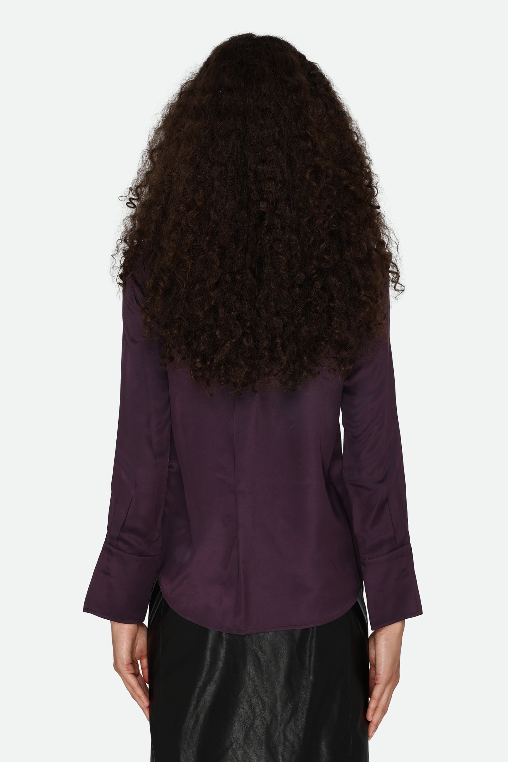 Patrizia Pepe Plum Shirt
