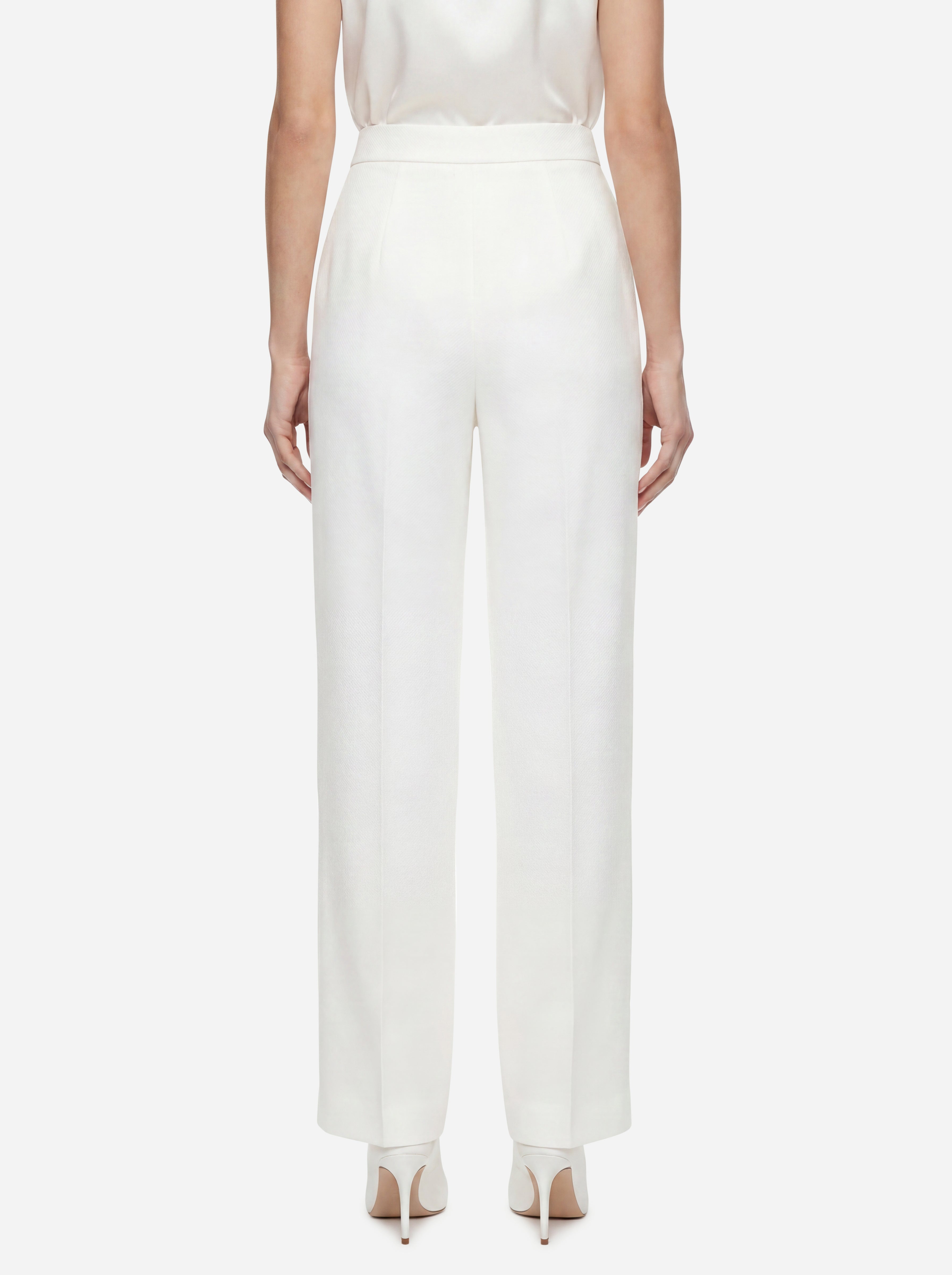 Max Mara Pants Bianco