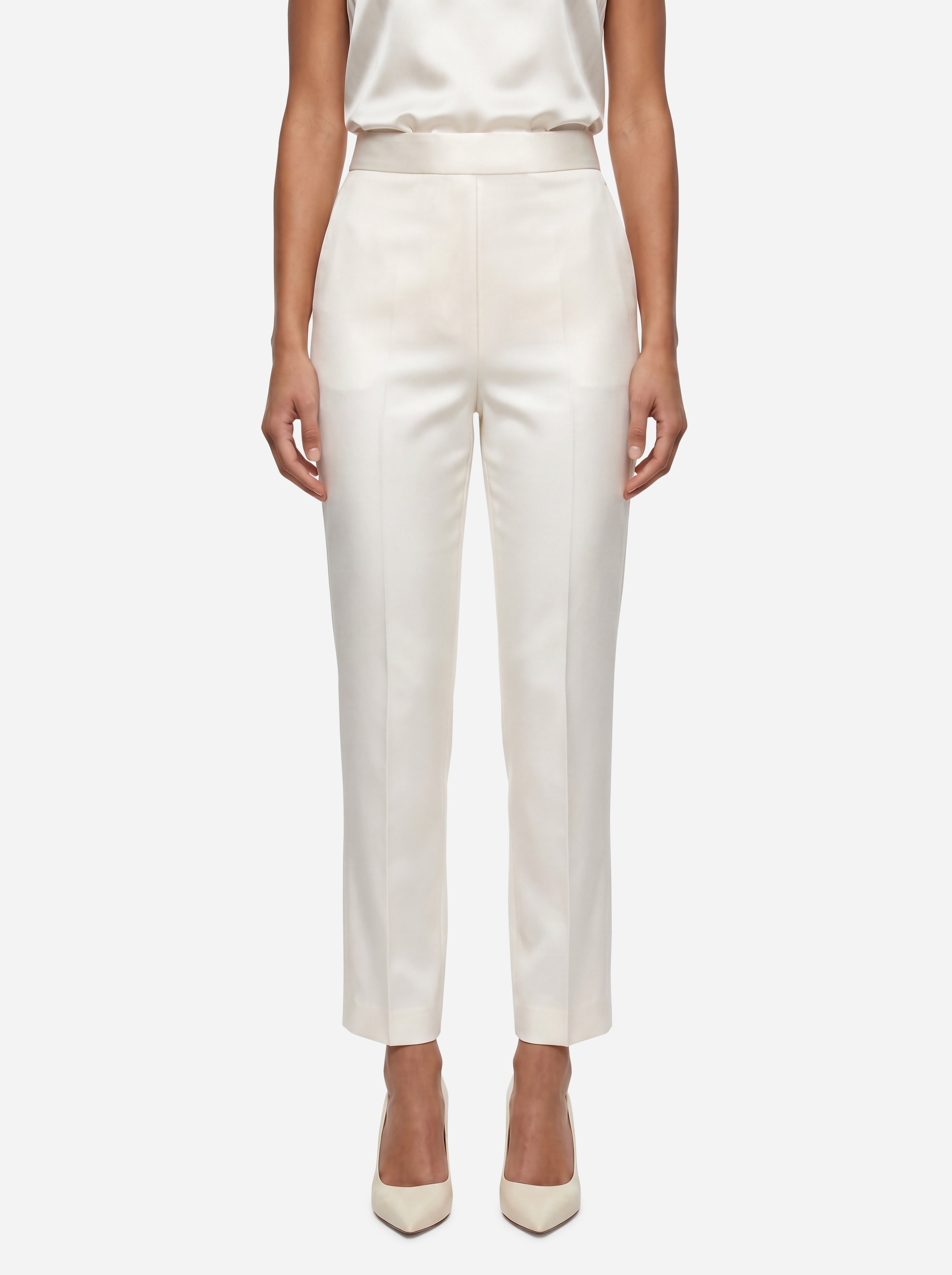 Max Mara Pants Bianco