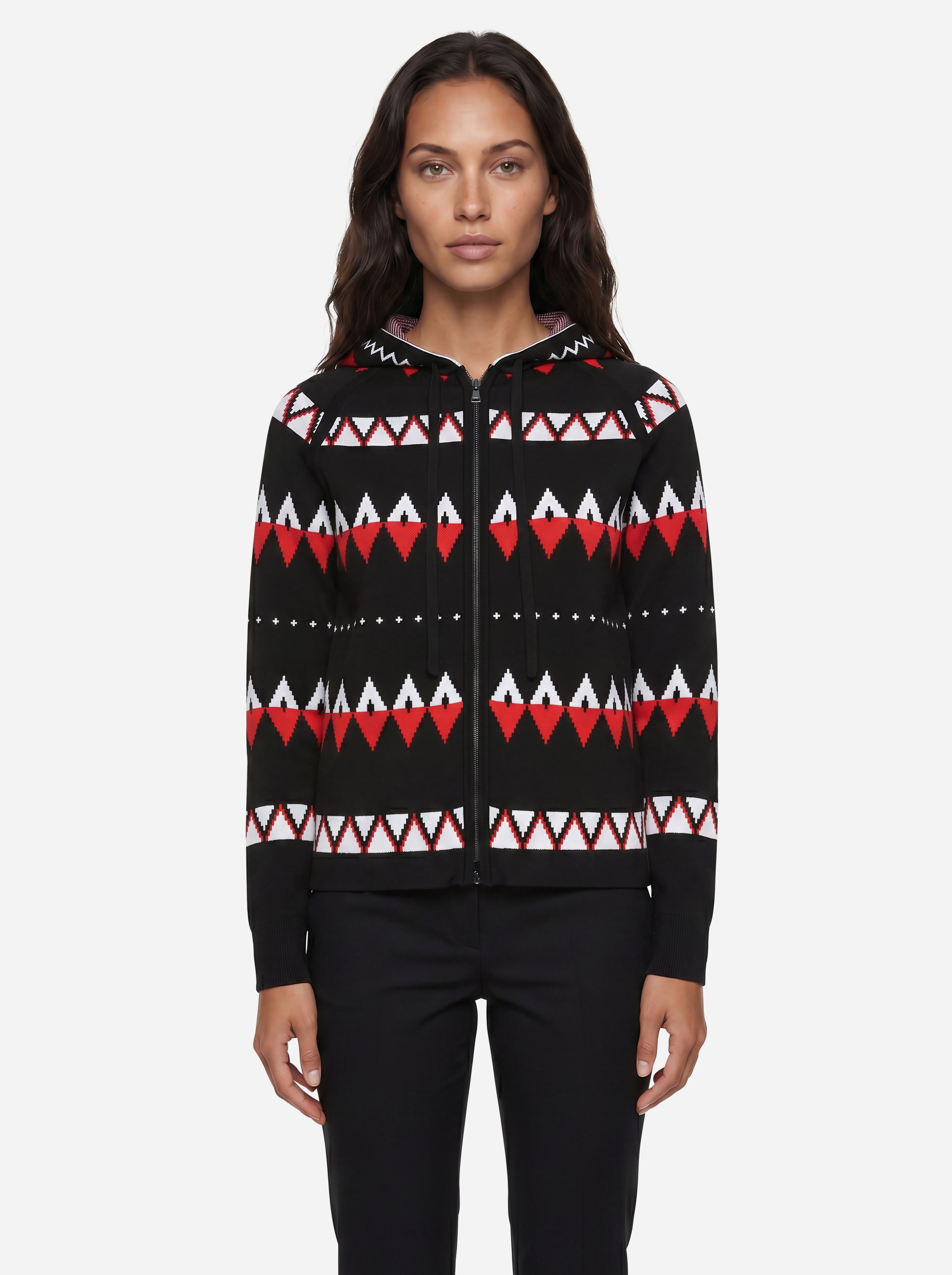Max Mara Multicolored Patterned Sweatshirt