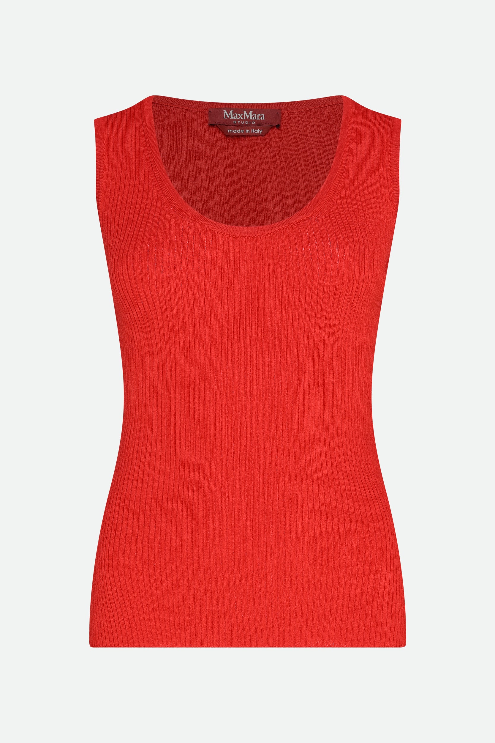 Max Mara Studio Tank Top Red