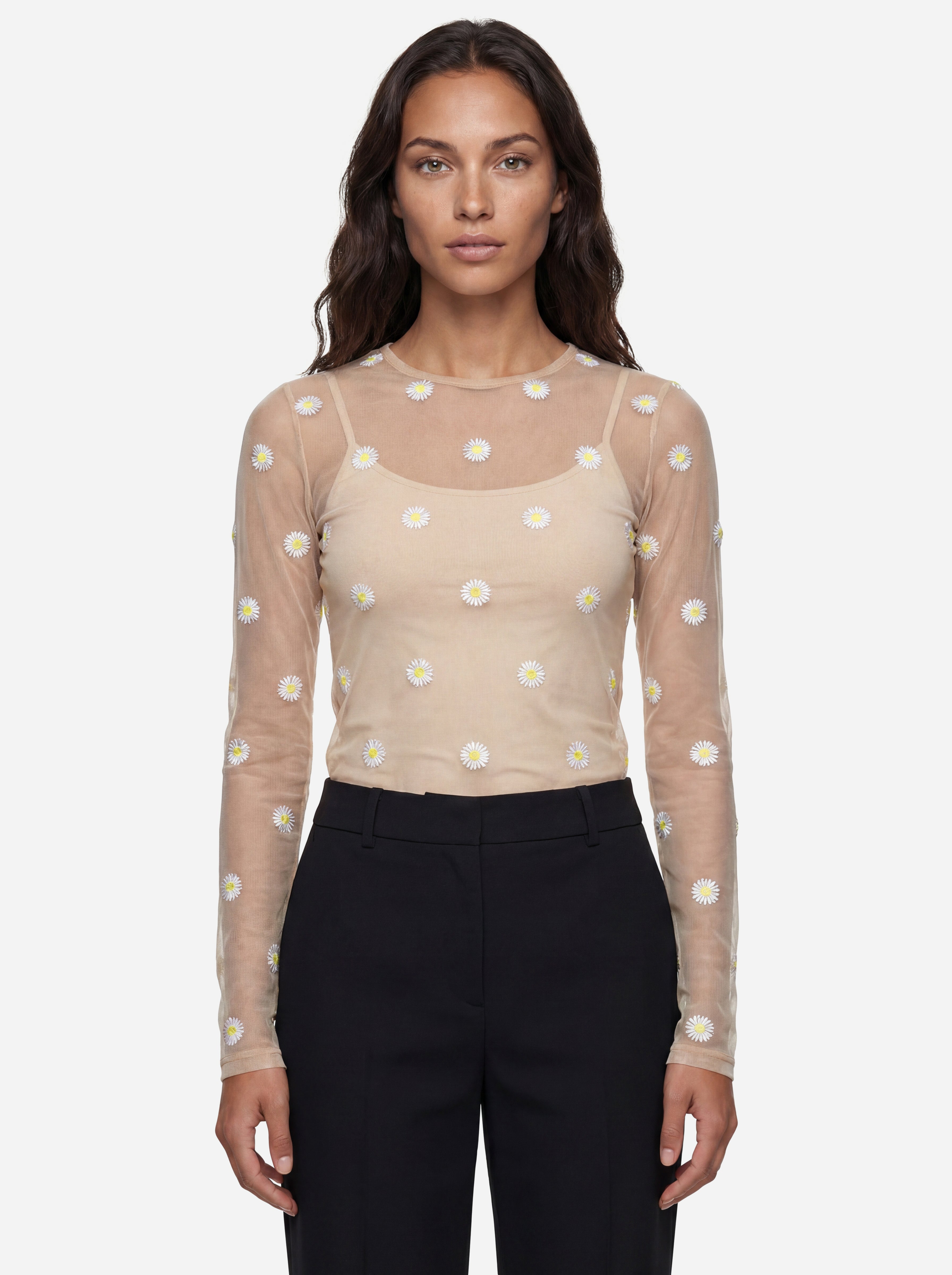 Sportmax Maglia Fantasia Cipria