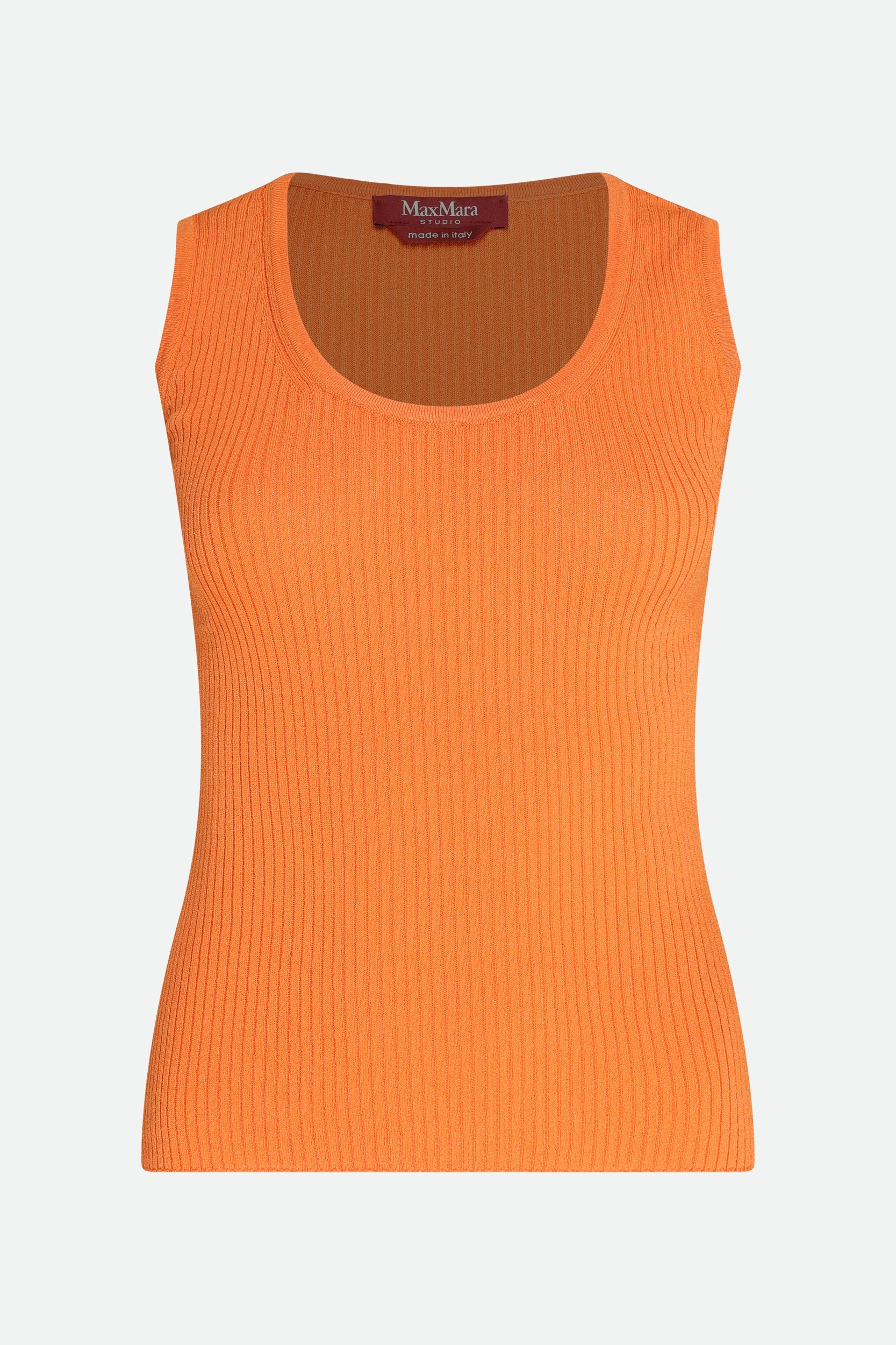 Max Mara Studio Tank Top Orange