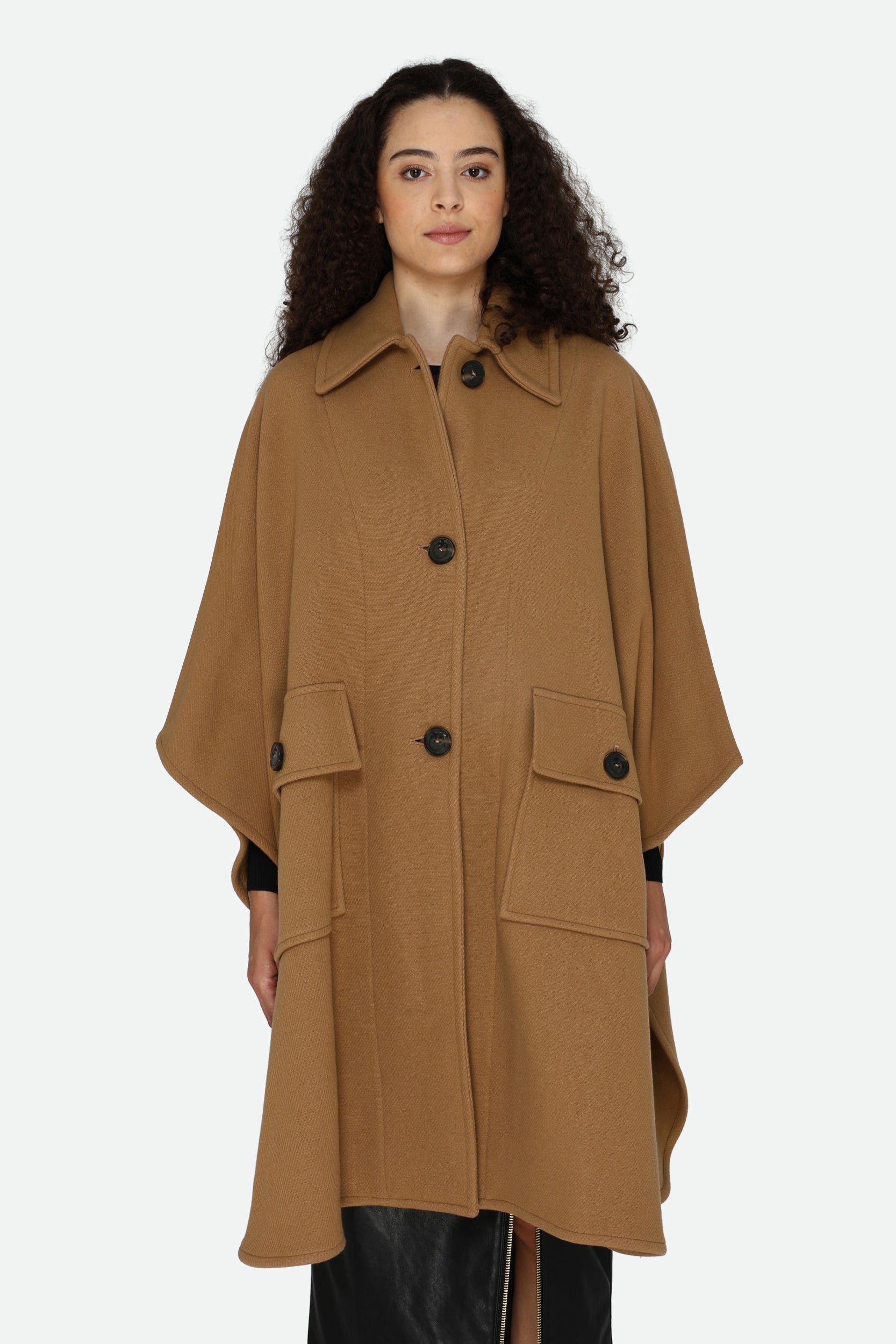 Pinko Camel Cape