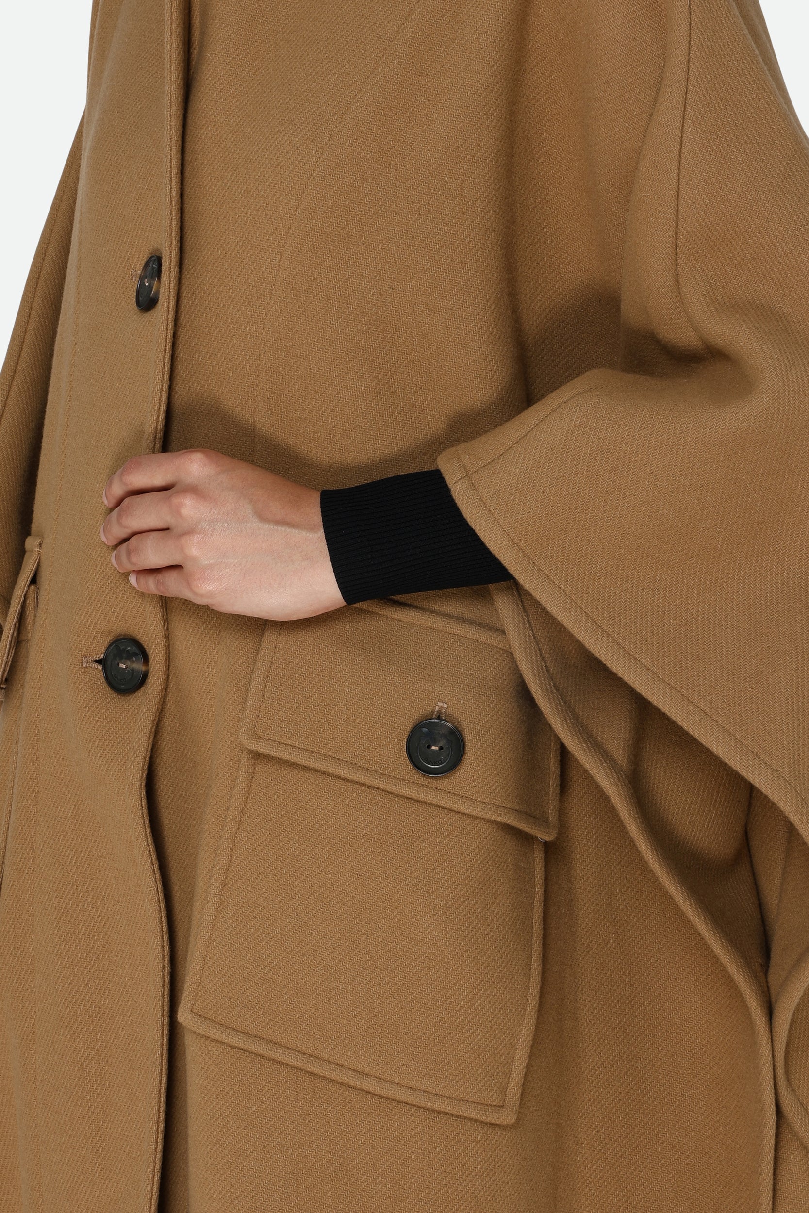 Pinko Camel Cape