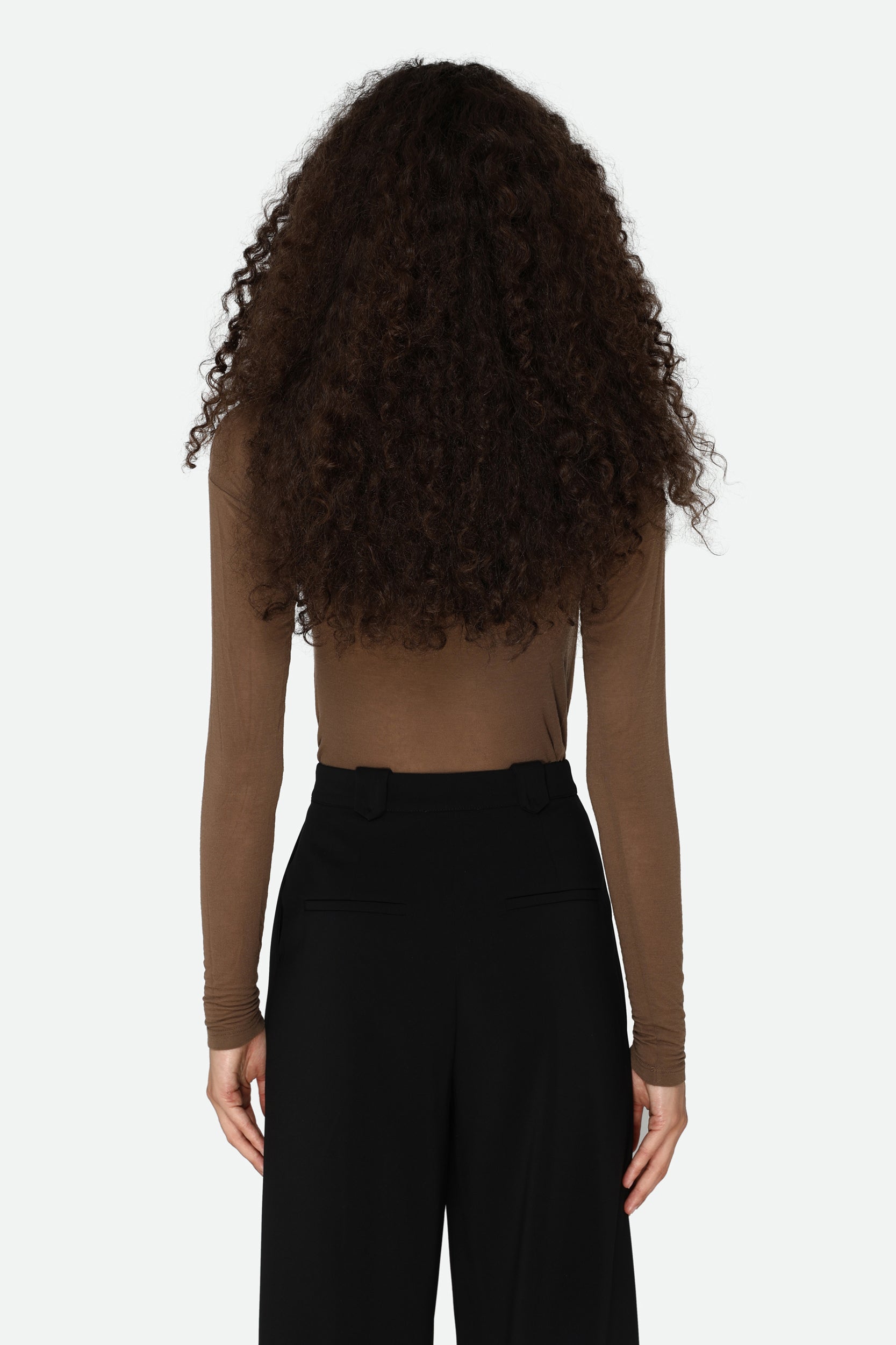 Pinko Maglia Dolcevita Marrone