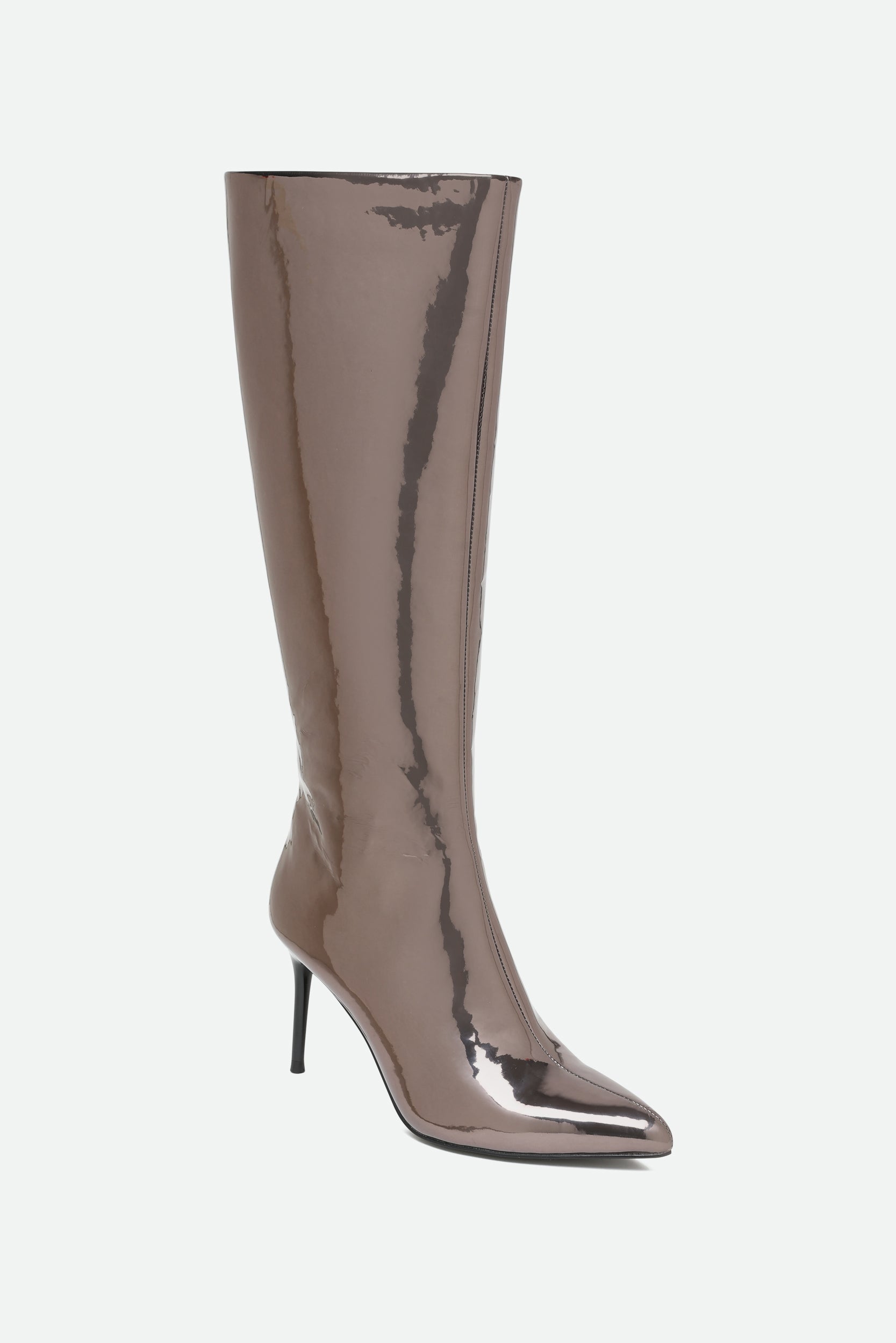 Steve Madden Stivale Lovable Argentato