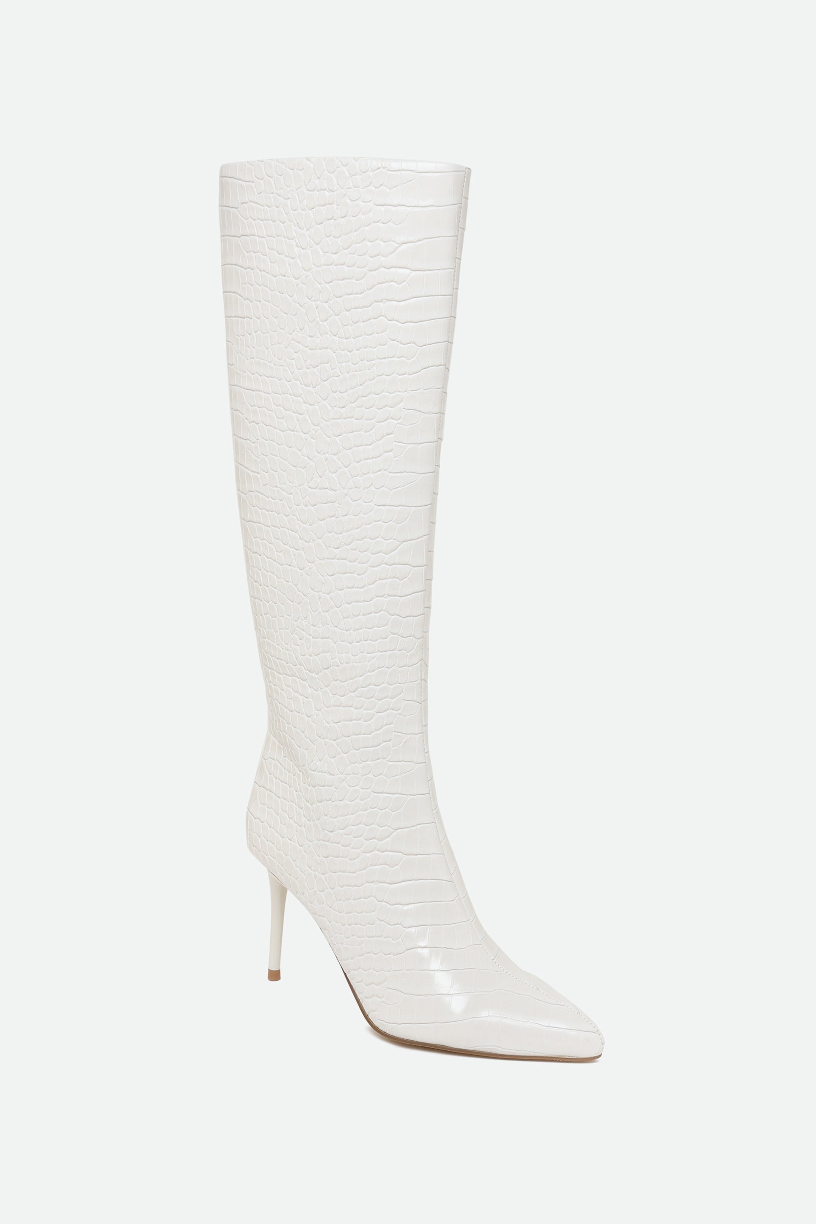 Steve Madden Stivale Lovable Bianco