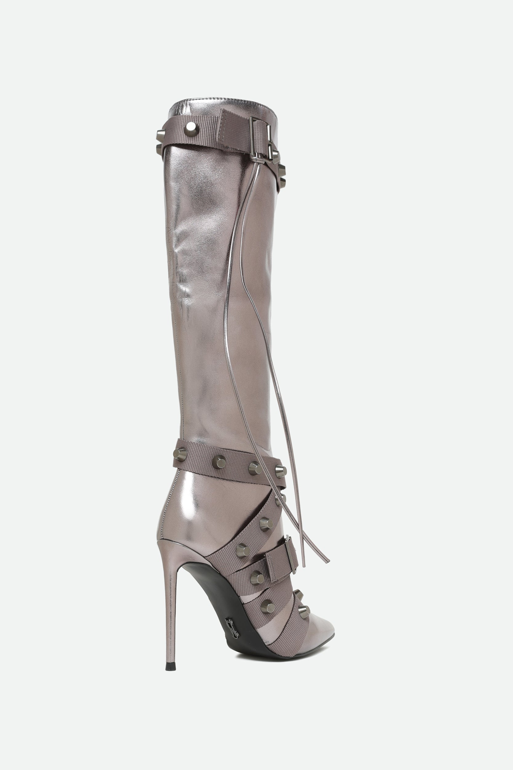 Steve Madden Stivale Finkle Argentato