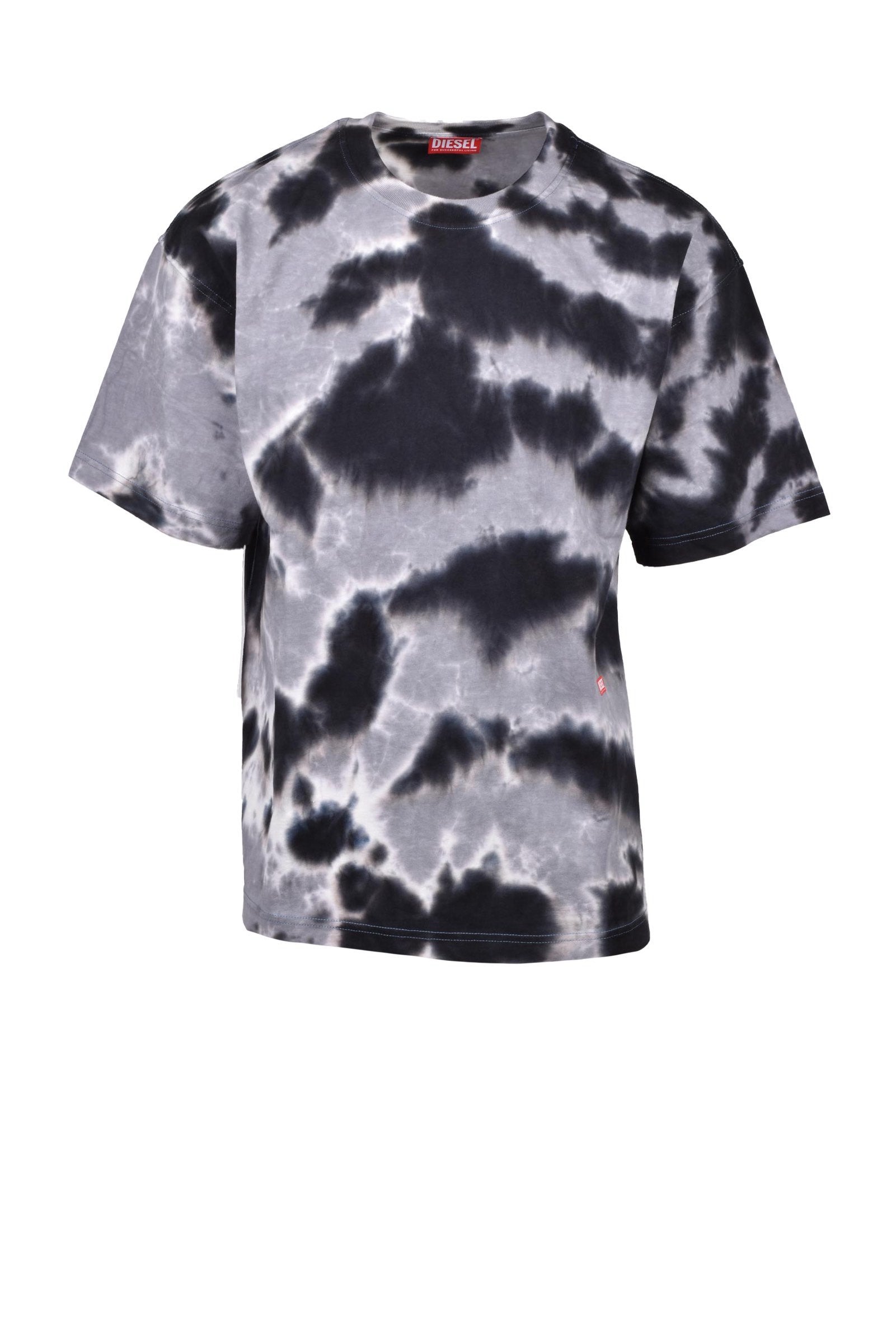 Rock Rebel By EMP T-shirt Grigia Effetto Slavato – Stampa Frontale, Girocollo, Regular Fit Da Uomo E Donna