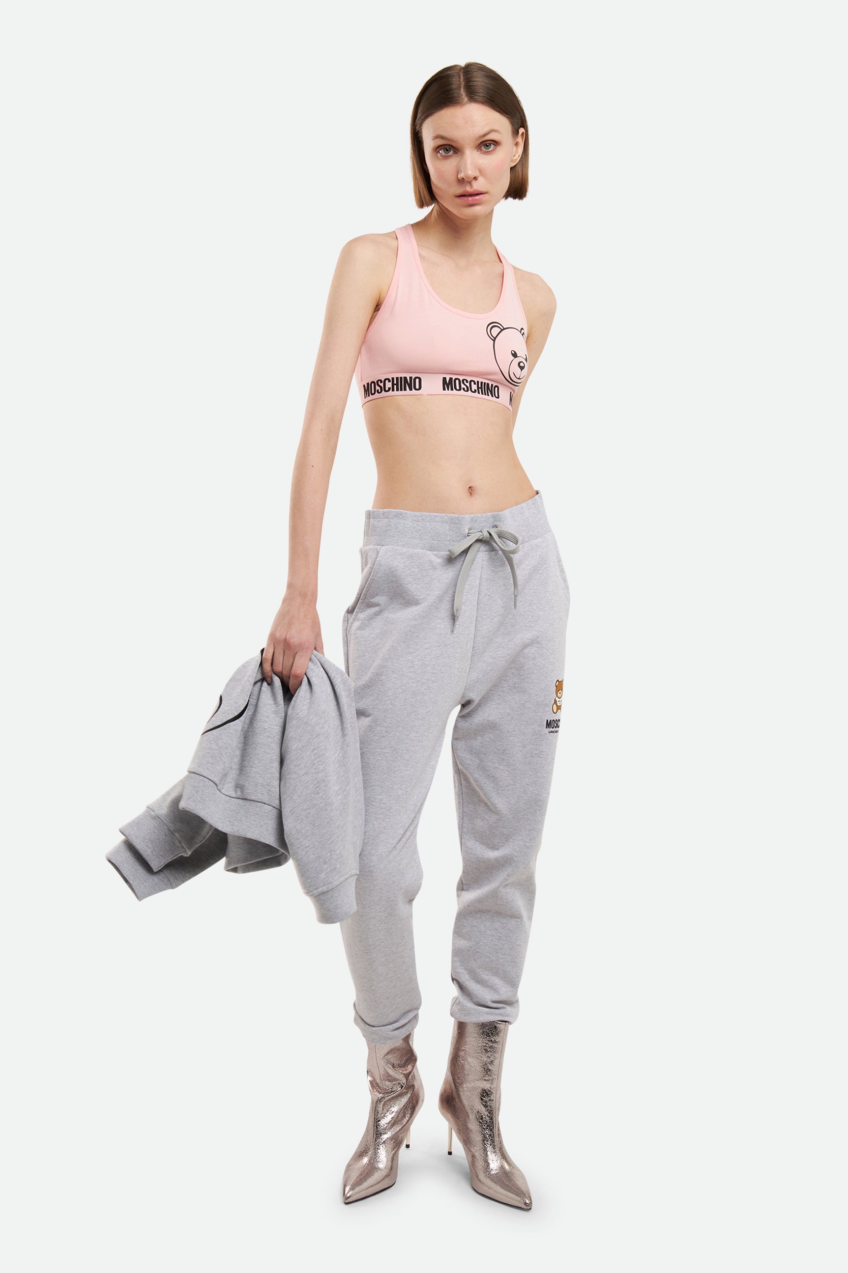 Moschino Black Tracksuit Pants