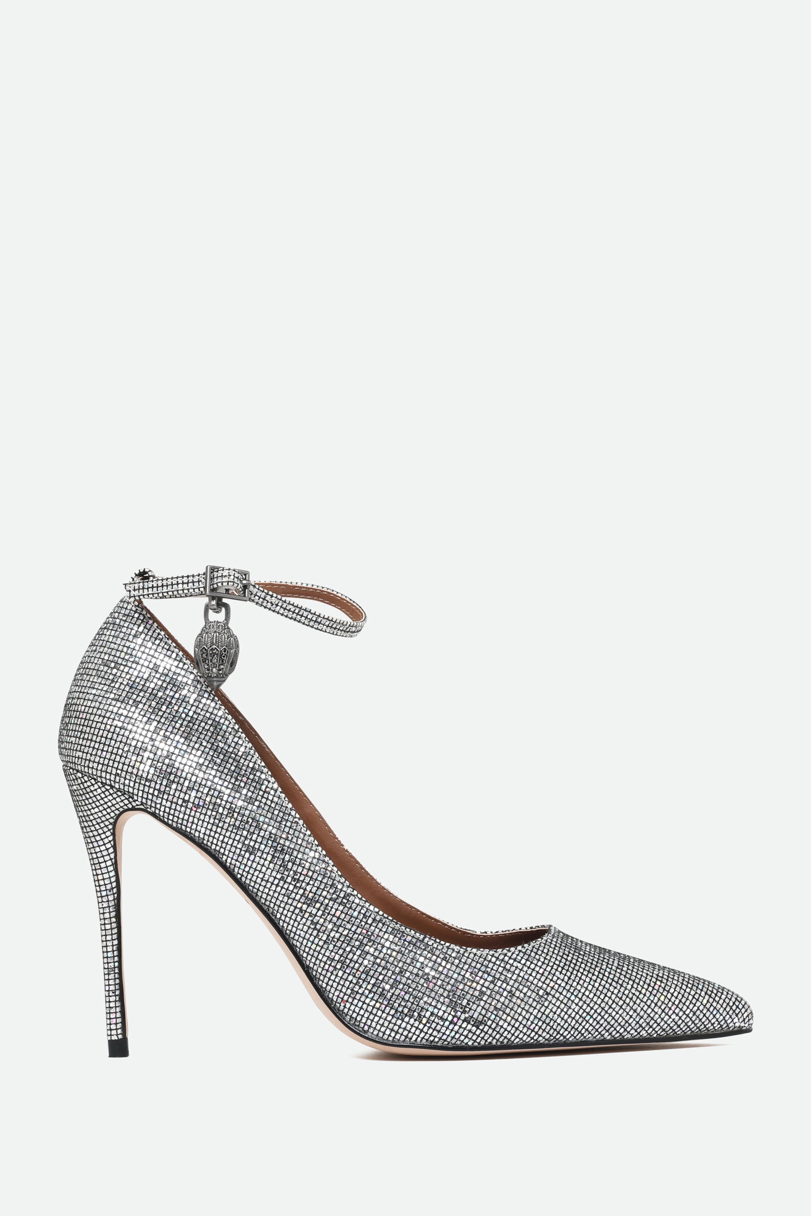 Kurt Geiger Decollétté Crystal Argento