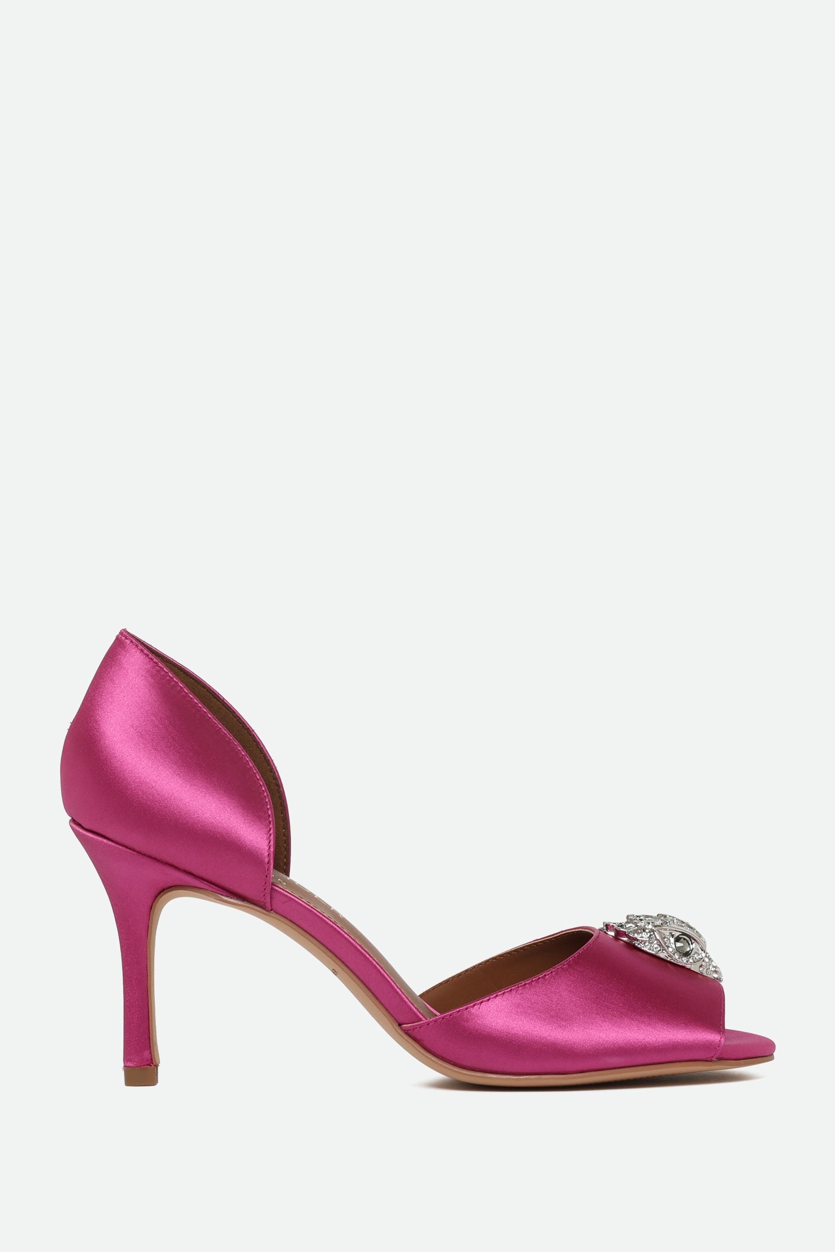 Kurt Geiger Fuchsia Leather Sandal