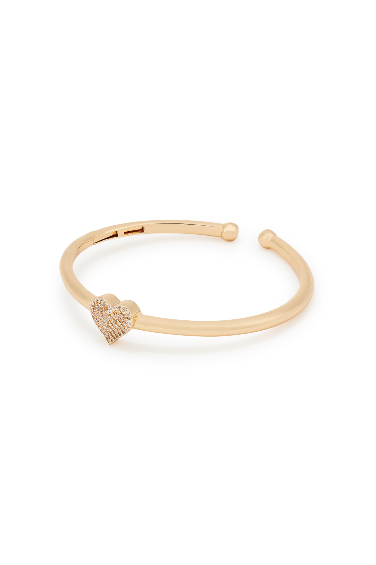 MELUSINA BIJOUX Open Heart Gold Bracelet