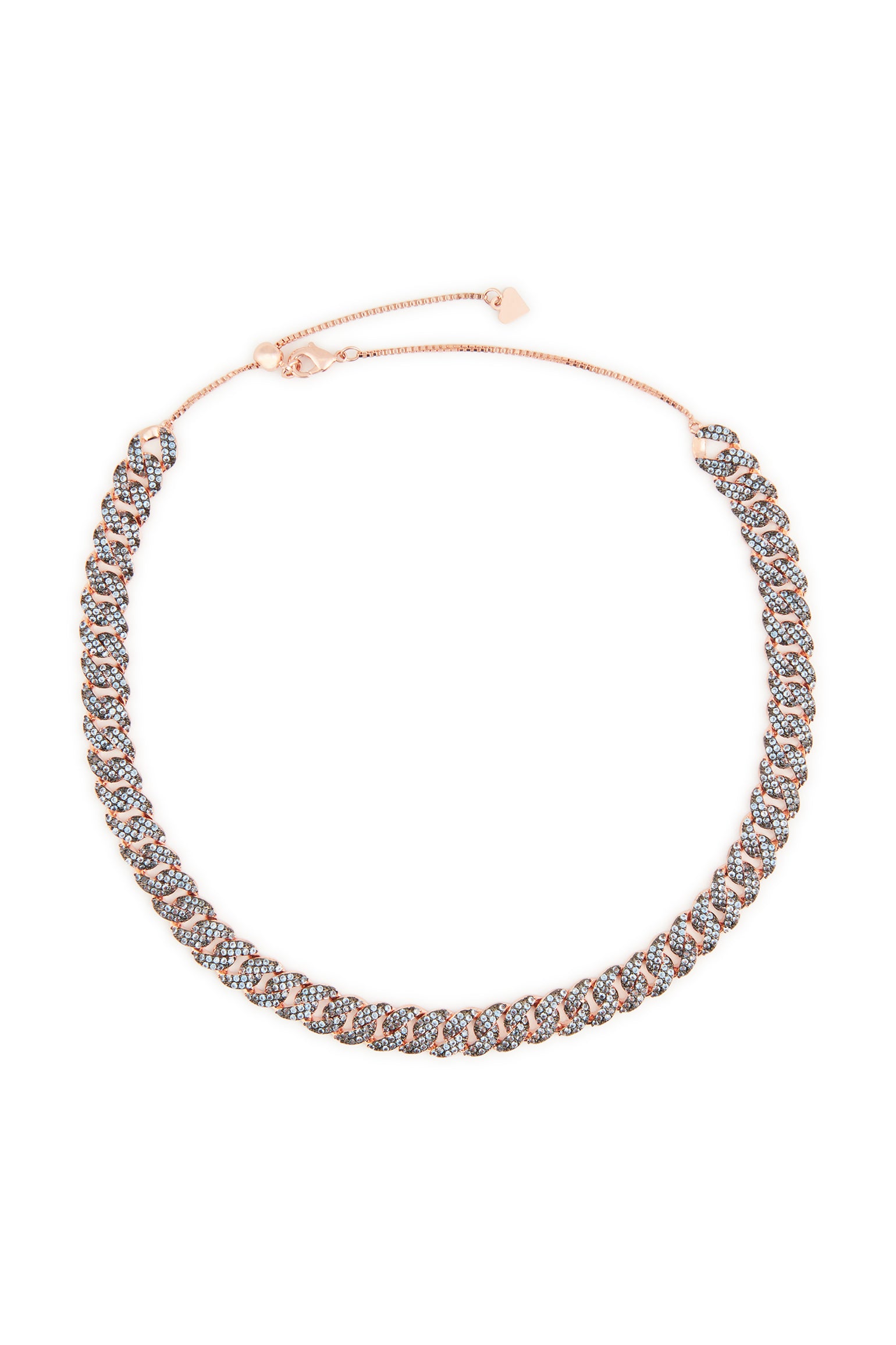 MELUSINA BIJOUX Jeans Chain Crewneck Necklace