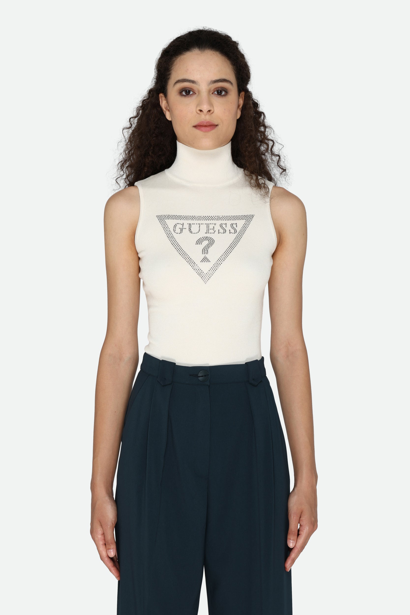 Guess White Tank Top