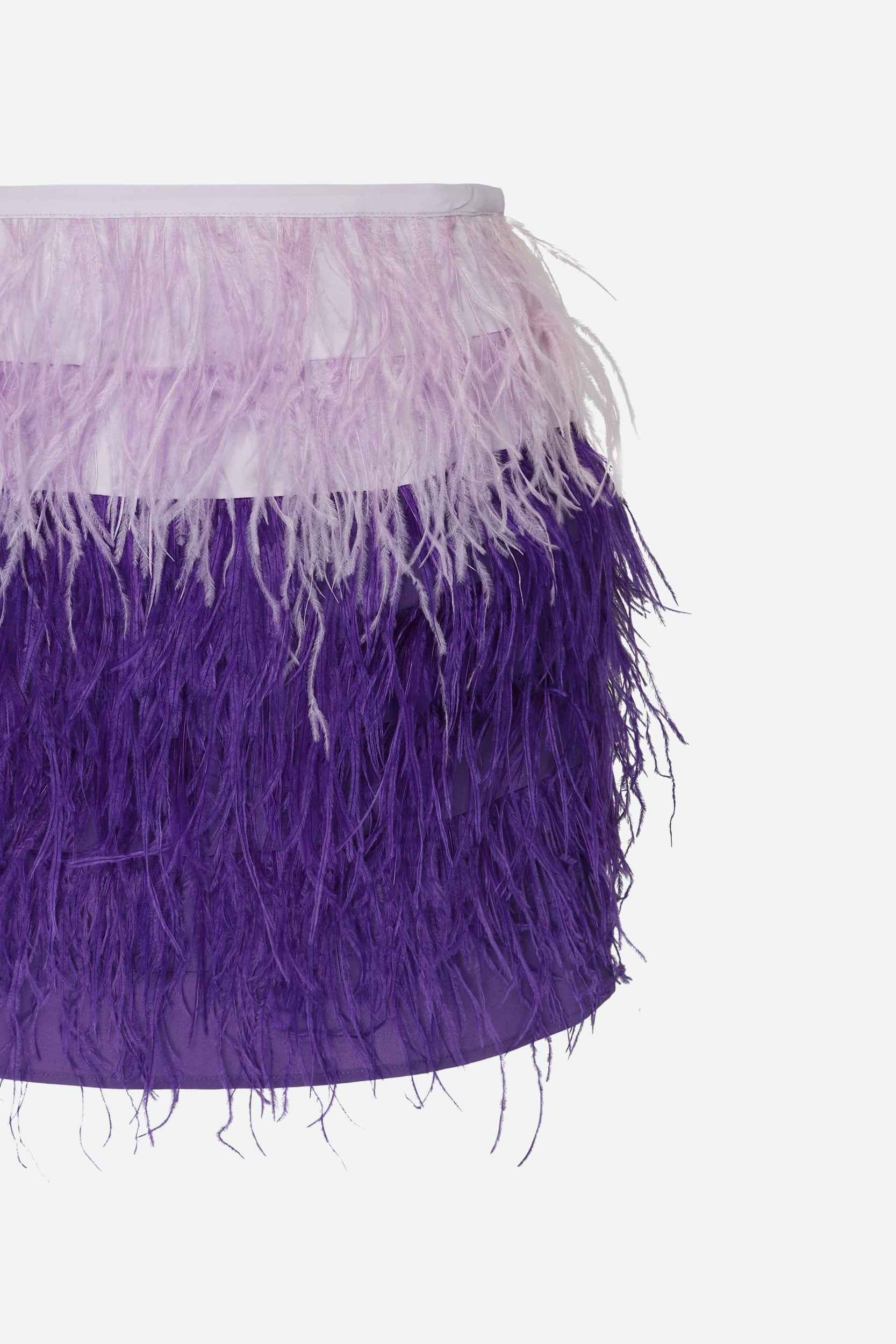 Twinset Mini Skirt Feather Purple