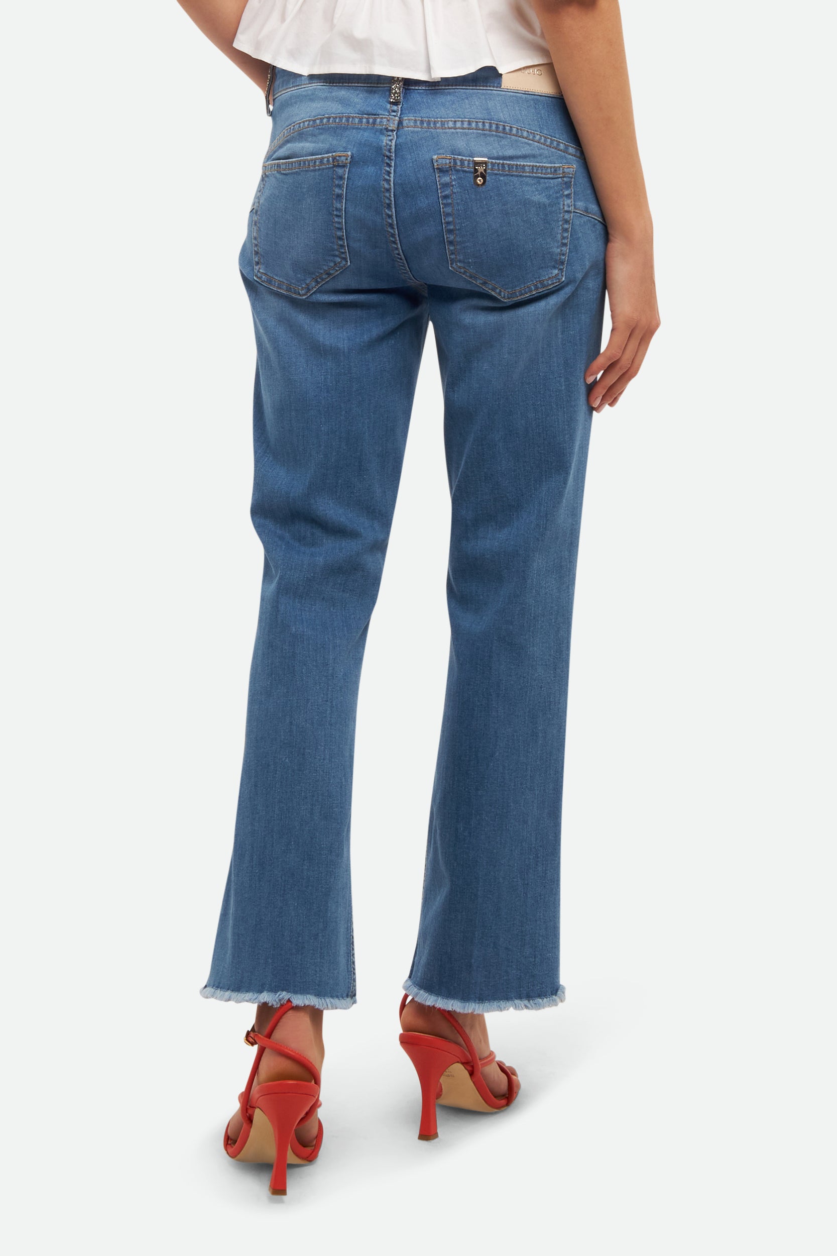 Liu Jo Pantaloni Denim Blu