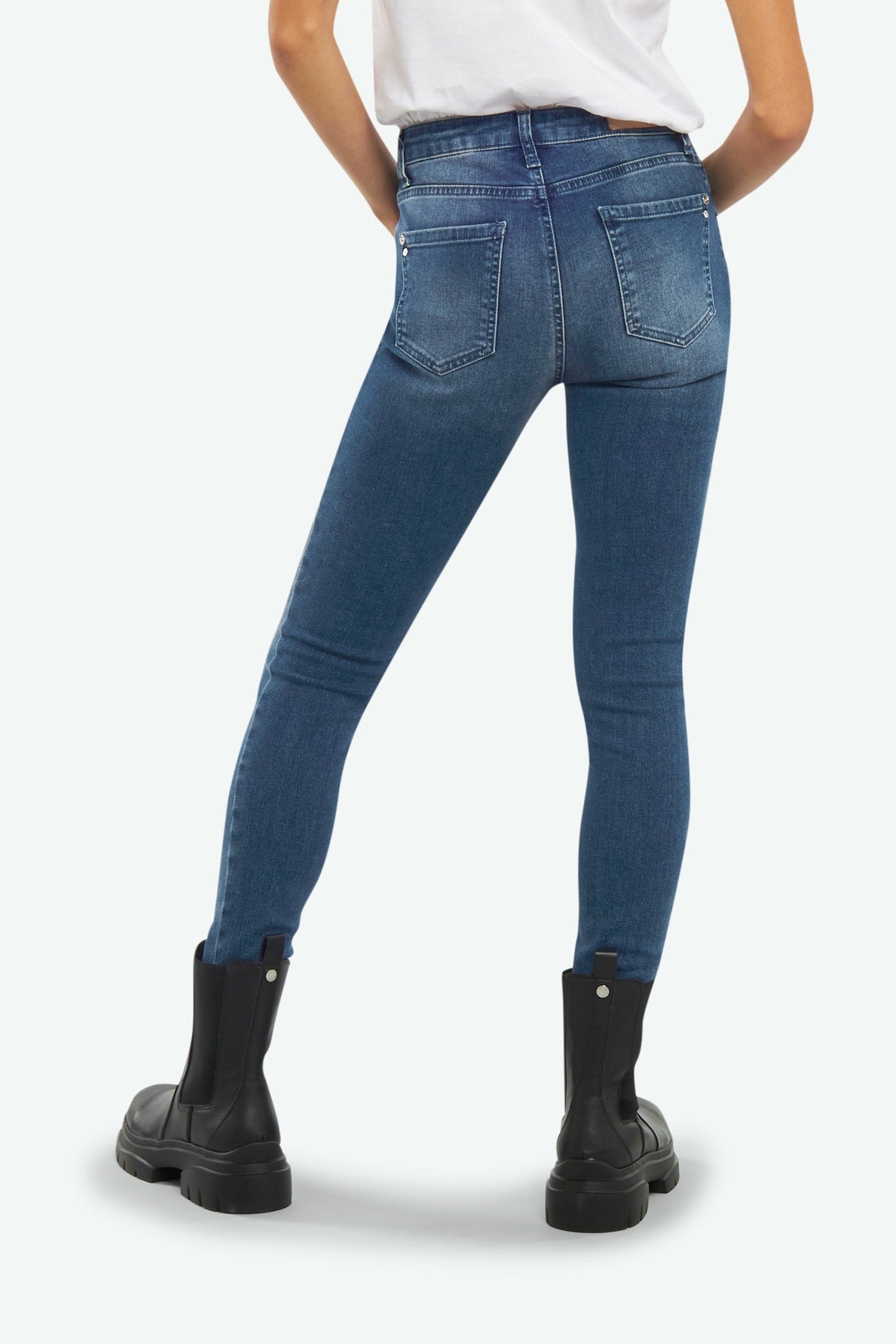 Patrizia Pepe Pantalone Denim Blue