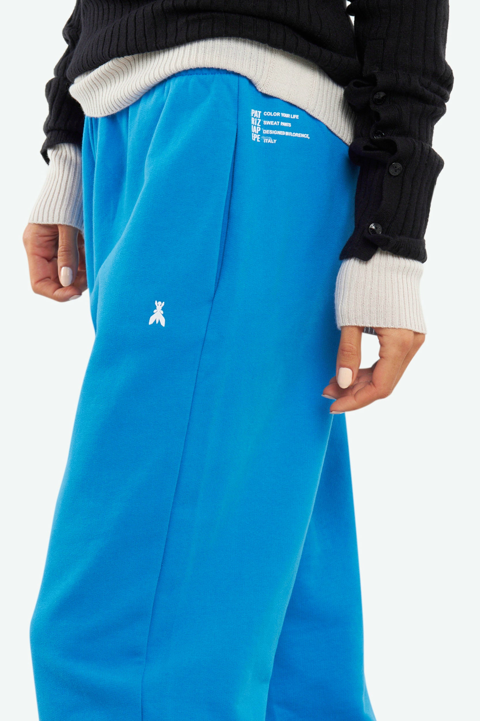 Patrizia Pepe Blue Jogging Pants