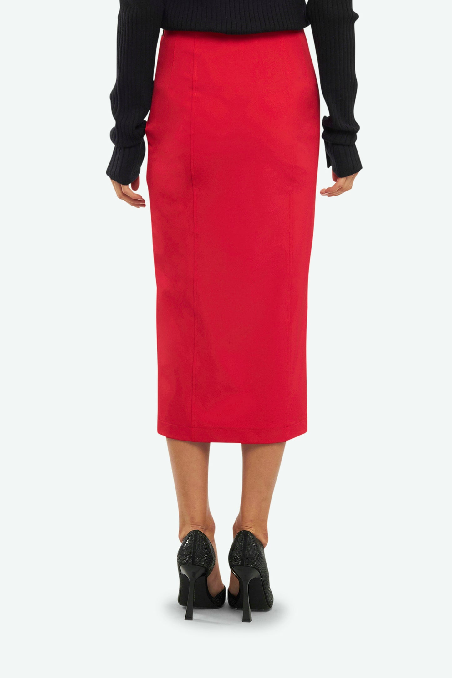 Patrizia Pepe Gonna Samurai Rossa