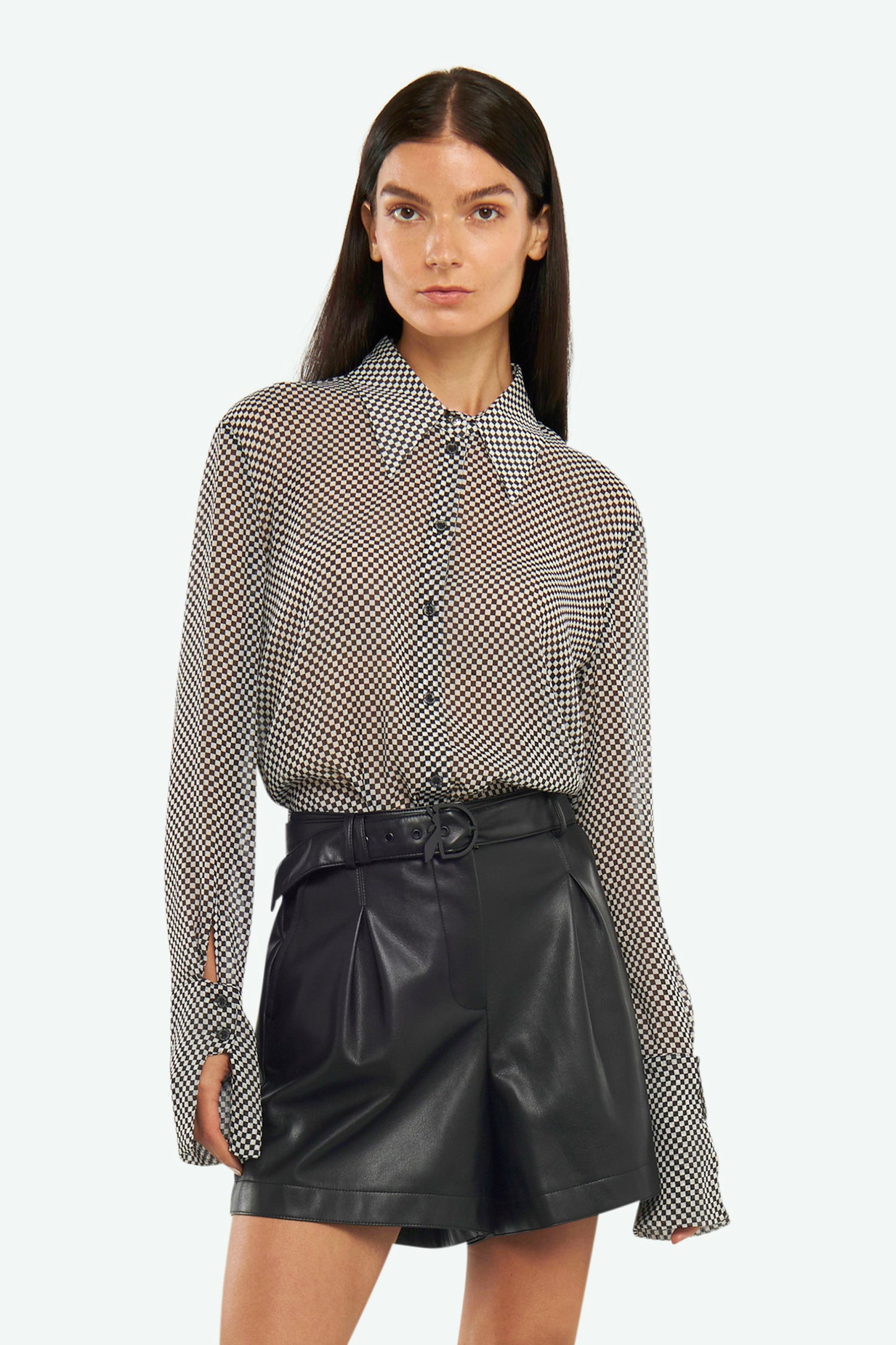 Patrizia Pepe Camicia Bianca e Nera