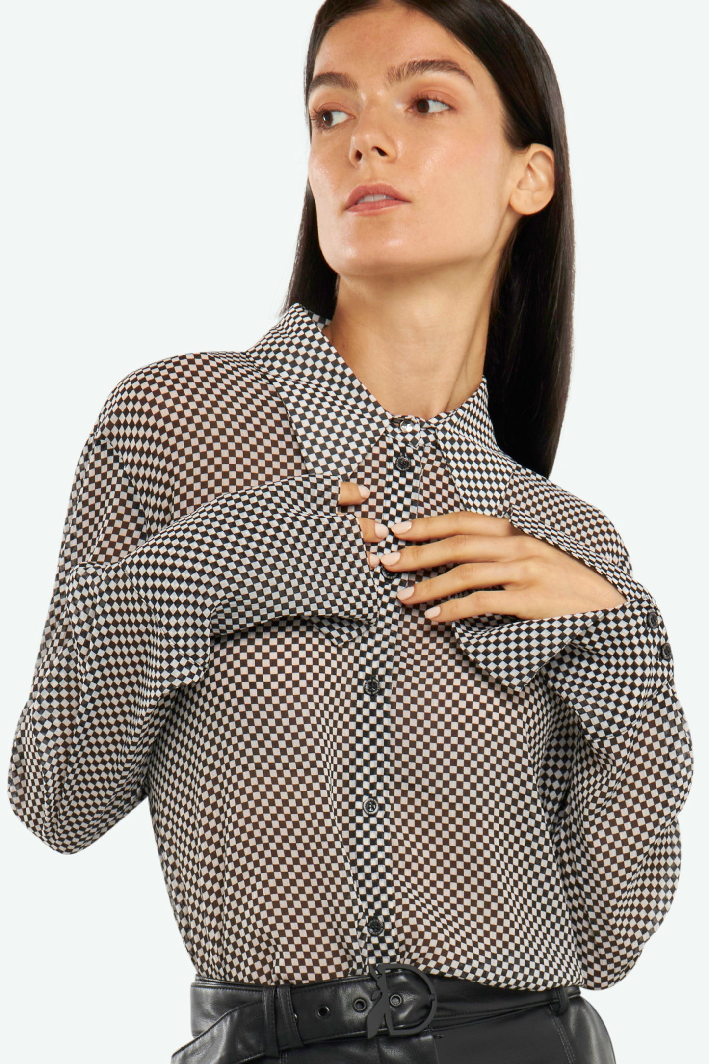 Patrizia Pepe Camicia Bianca e Nera