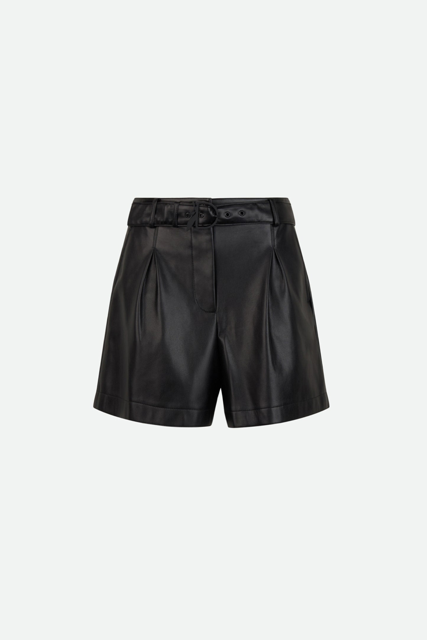 Patrizia Pepe Short Ecopelle Nero