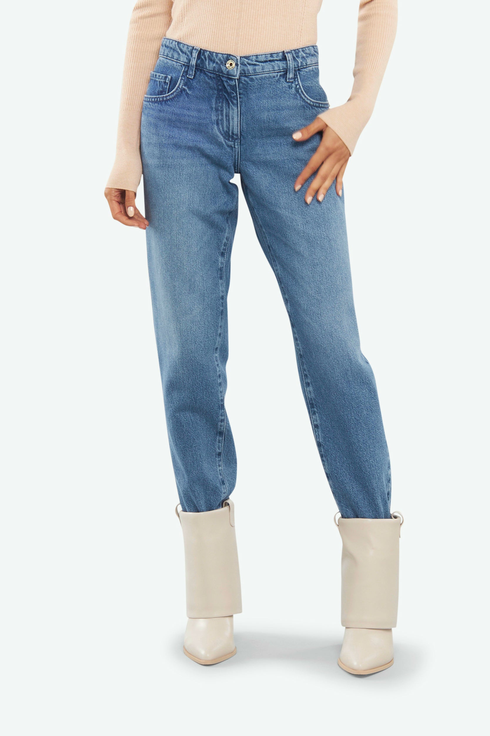 Patrizia Pepe Pantalone Denim Blu