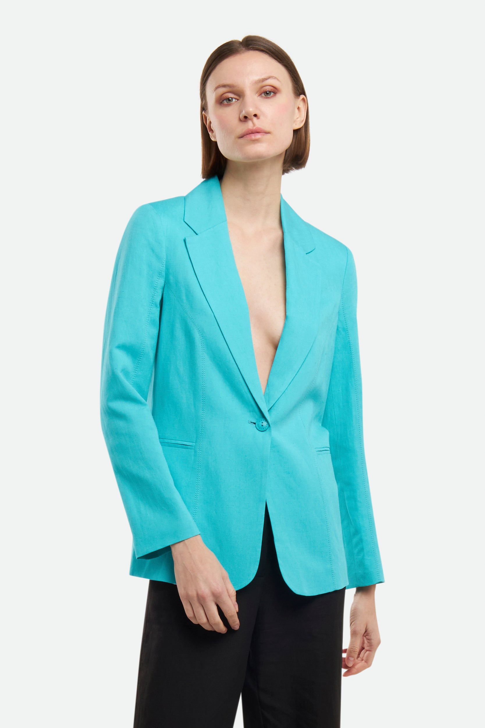 Patrizia Pepe Blazer Turchese