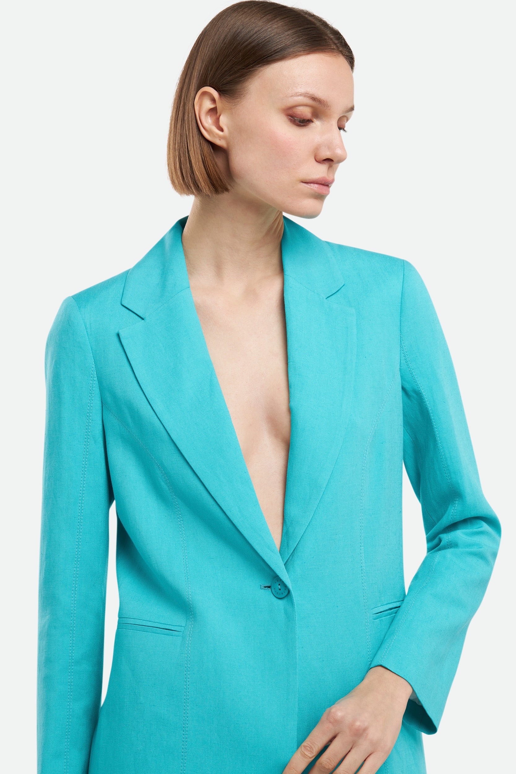 Patrizia Pepe Turquoise Blazer