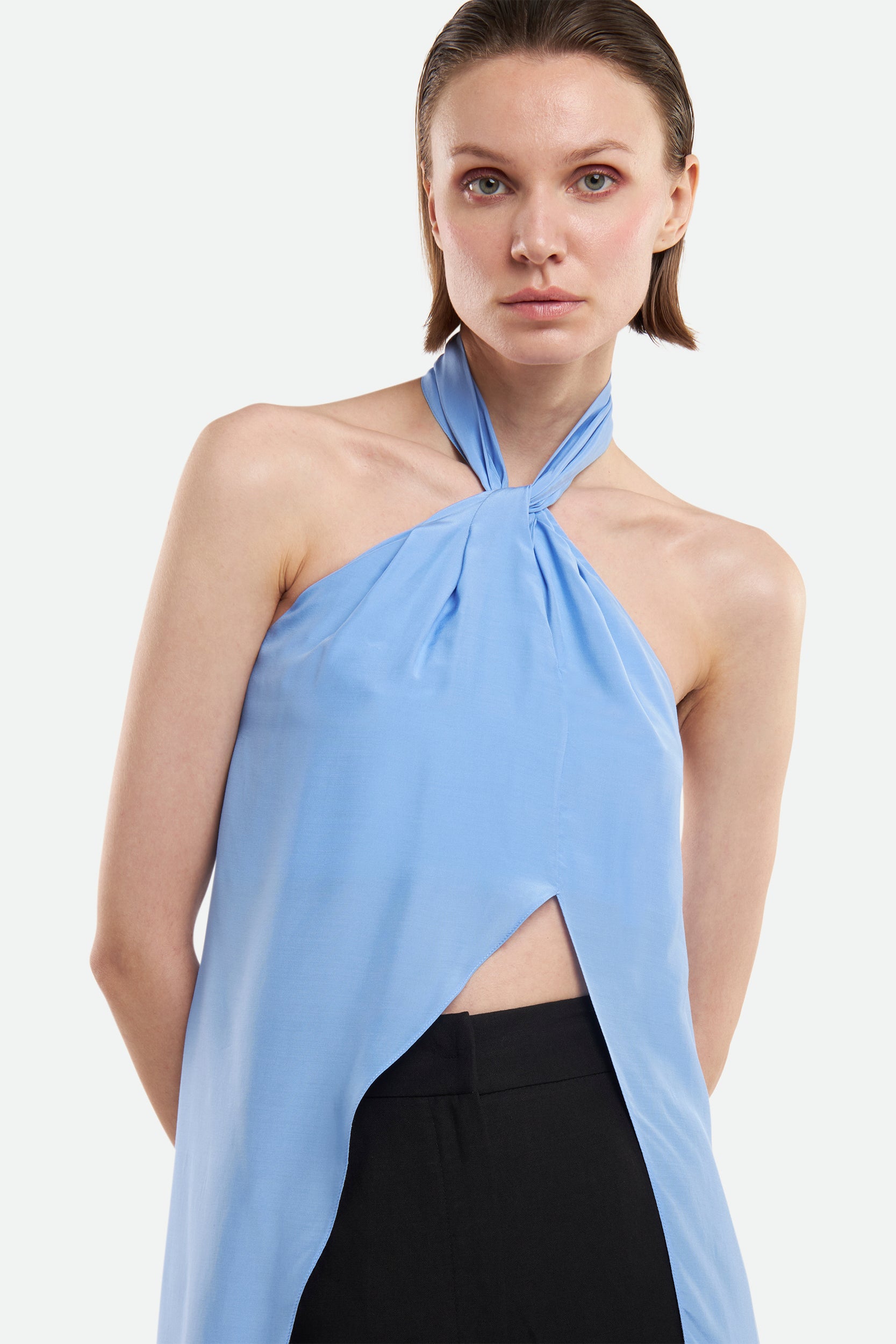 Patrizia Pepe Light Blue Top