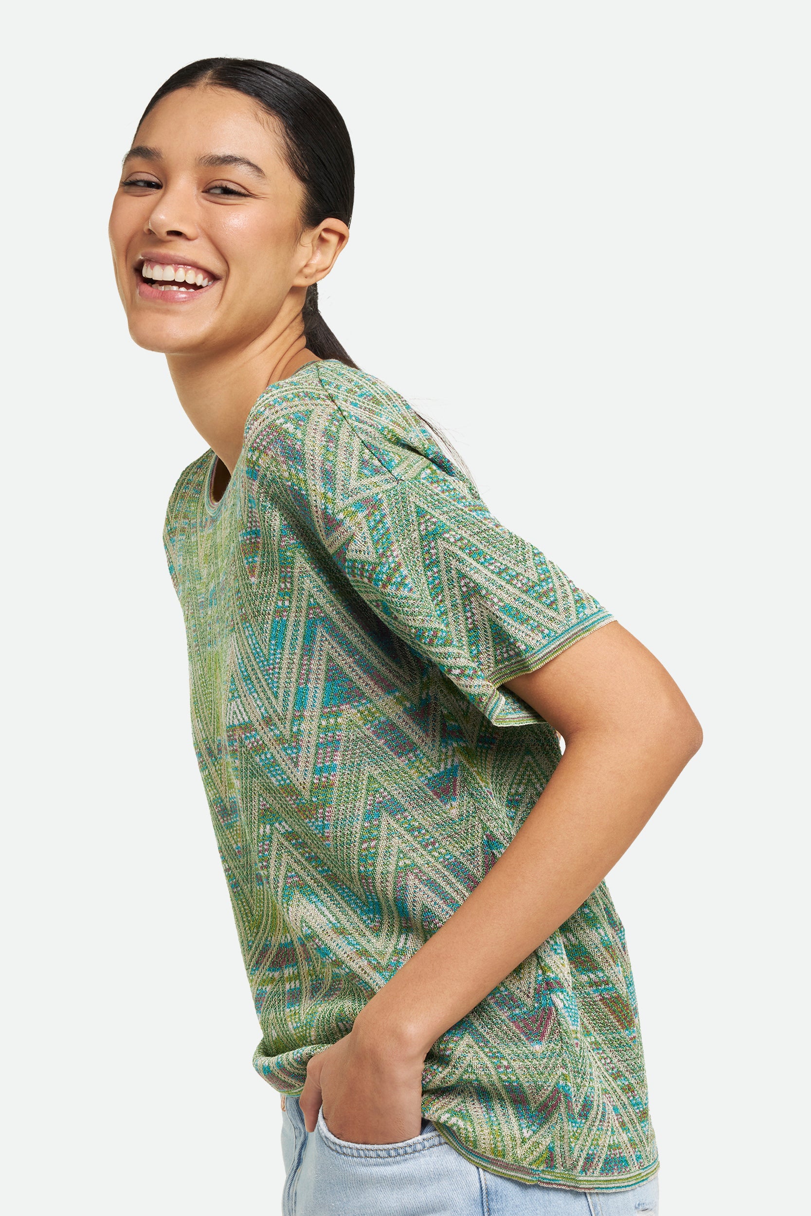 M Missoni T-shirt Verde