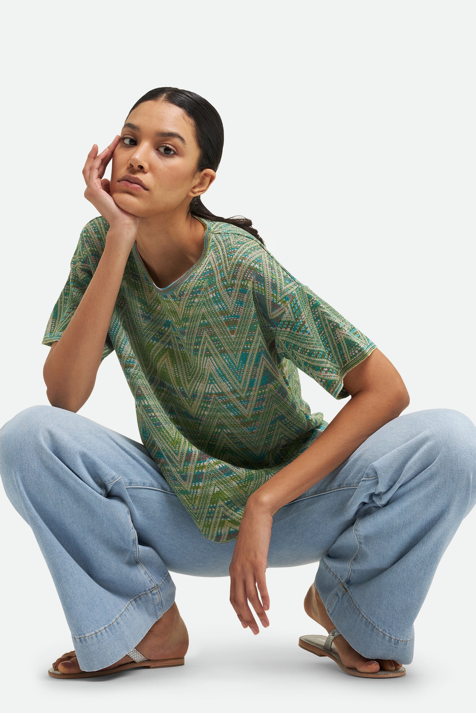 M Missoni T-shirt Verde
