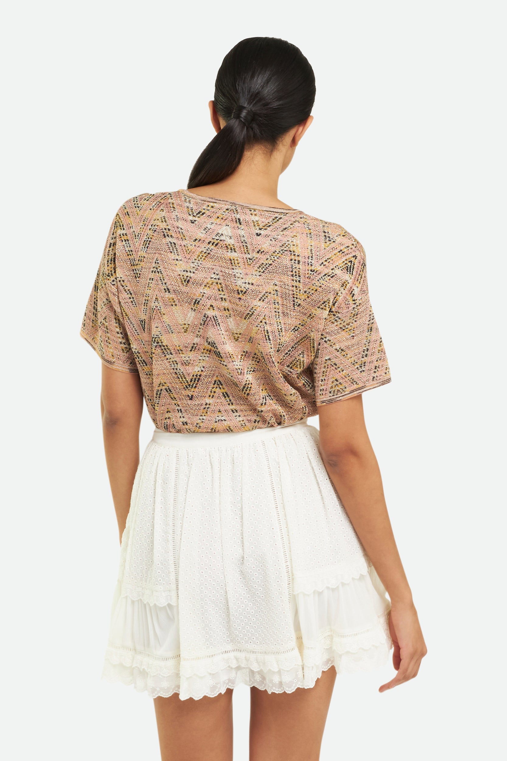 M Missoni Beige T-shirt