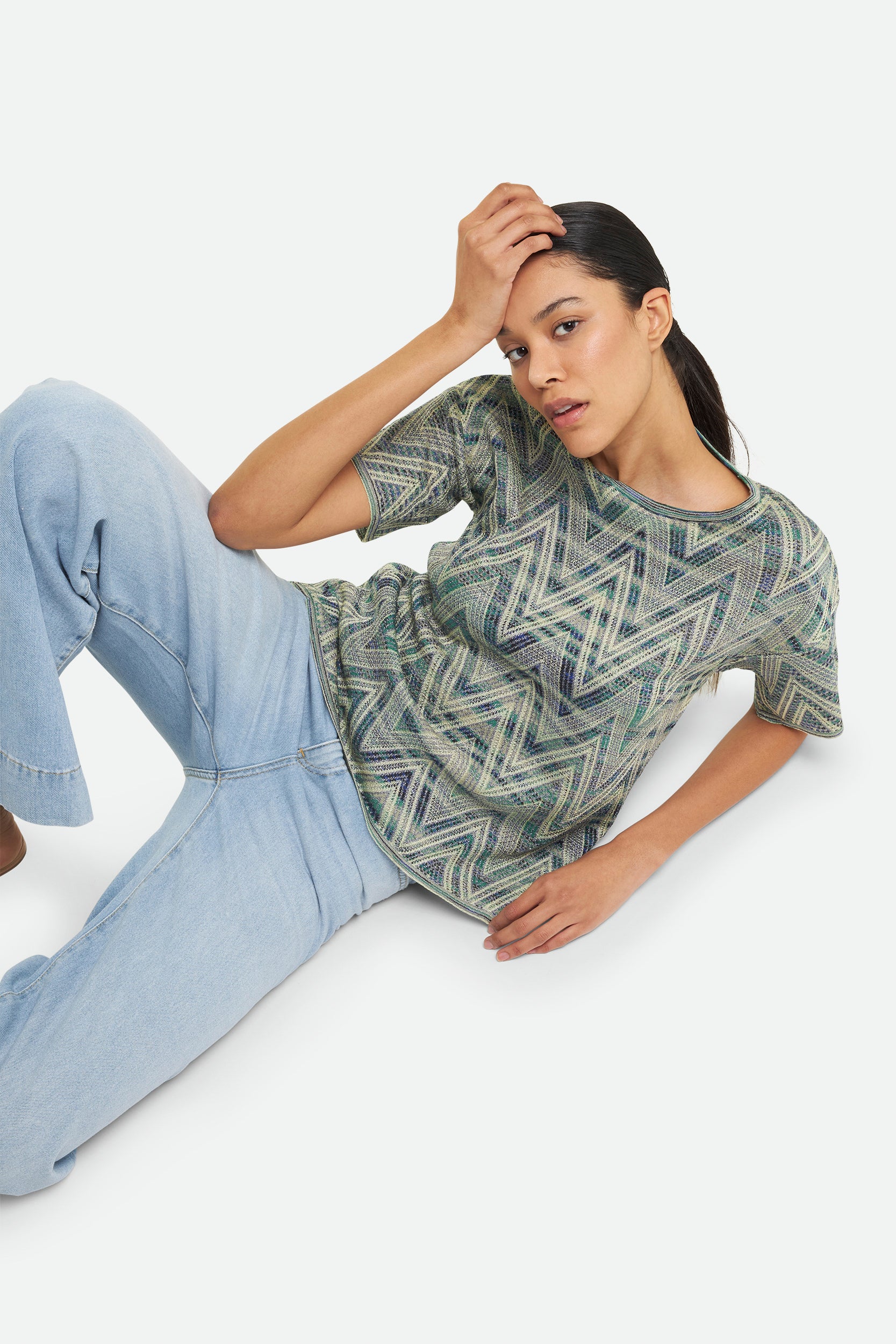 M Missoni Green T-shirt