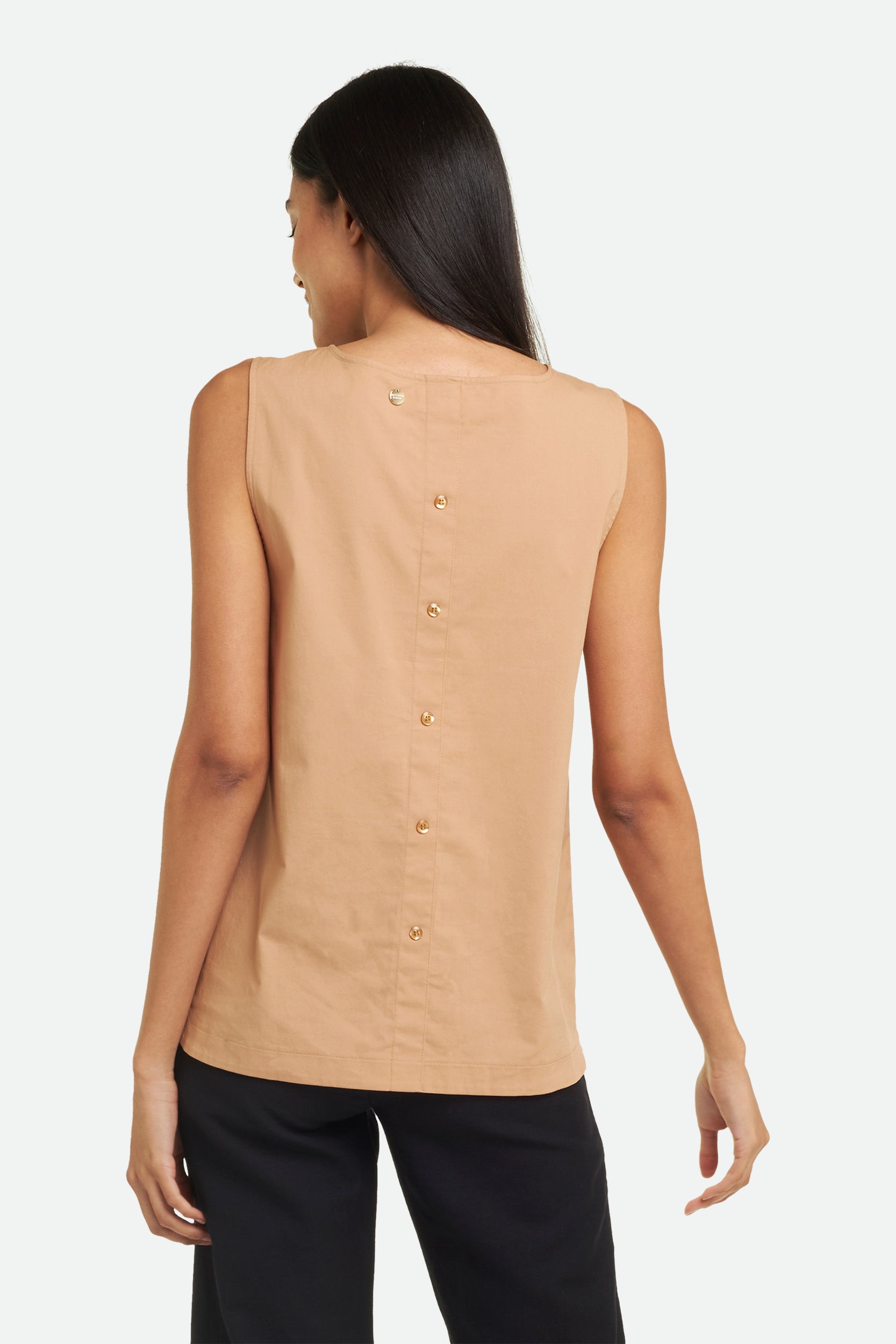 Twinset Brown Tank Top