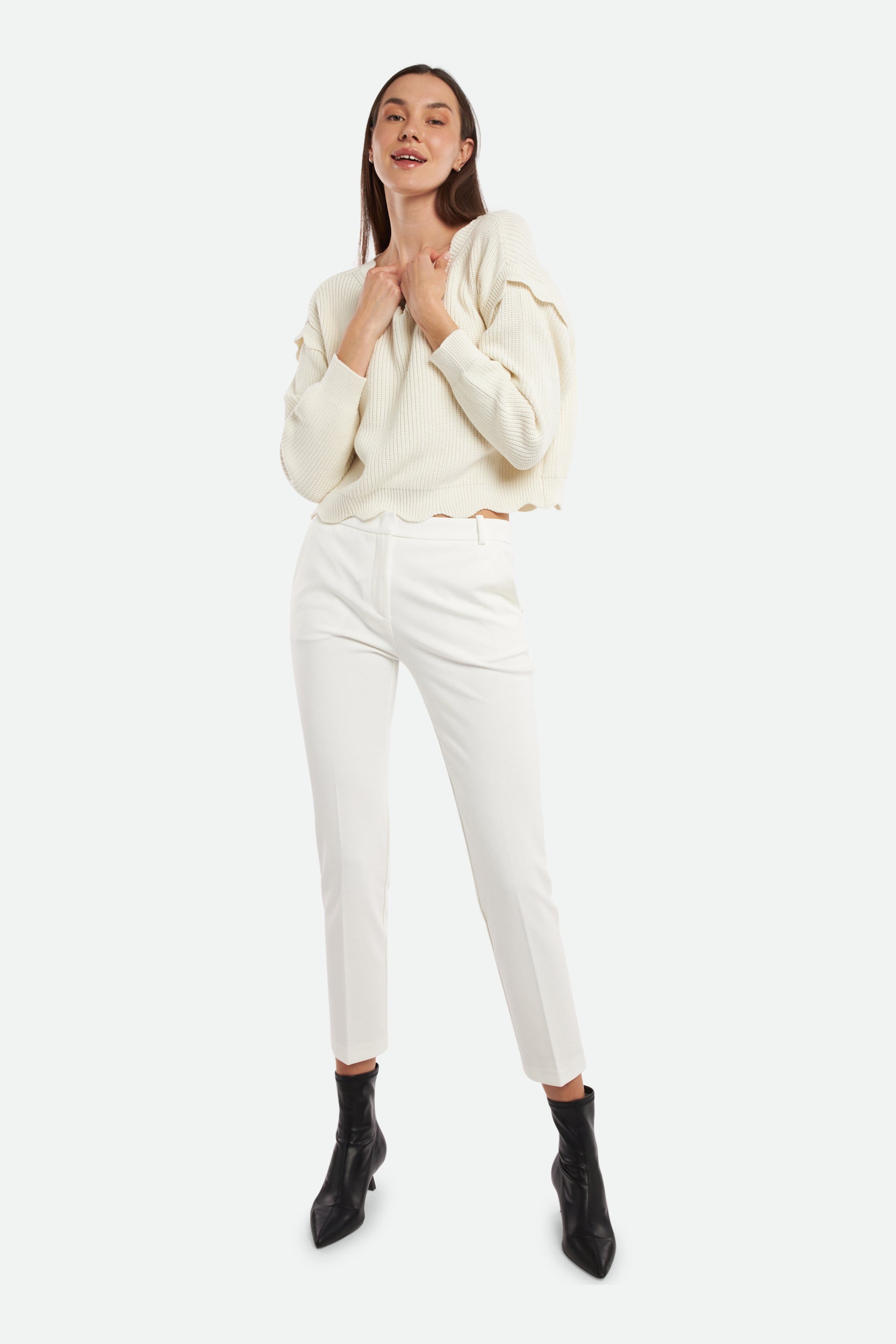 Twinset Maglia Boxy Neve