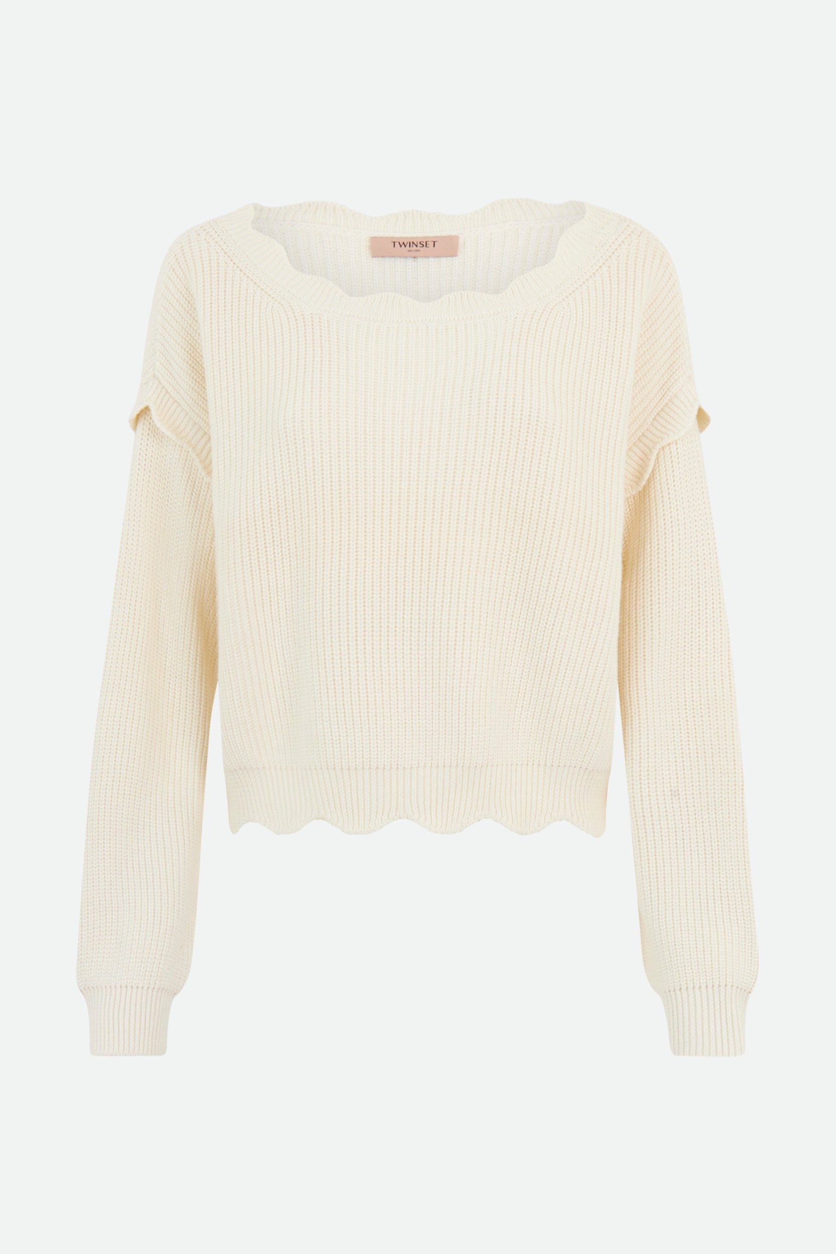 Twinset Boxy Snow Jersey