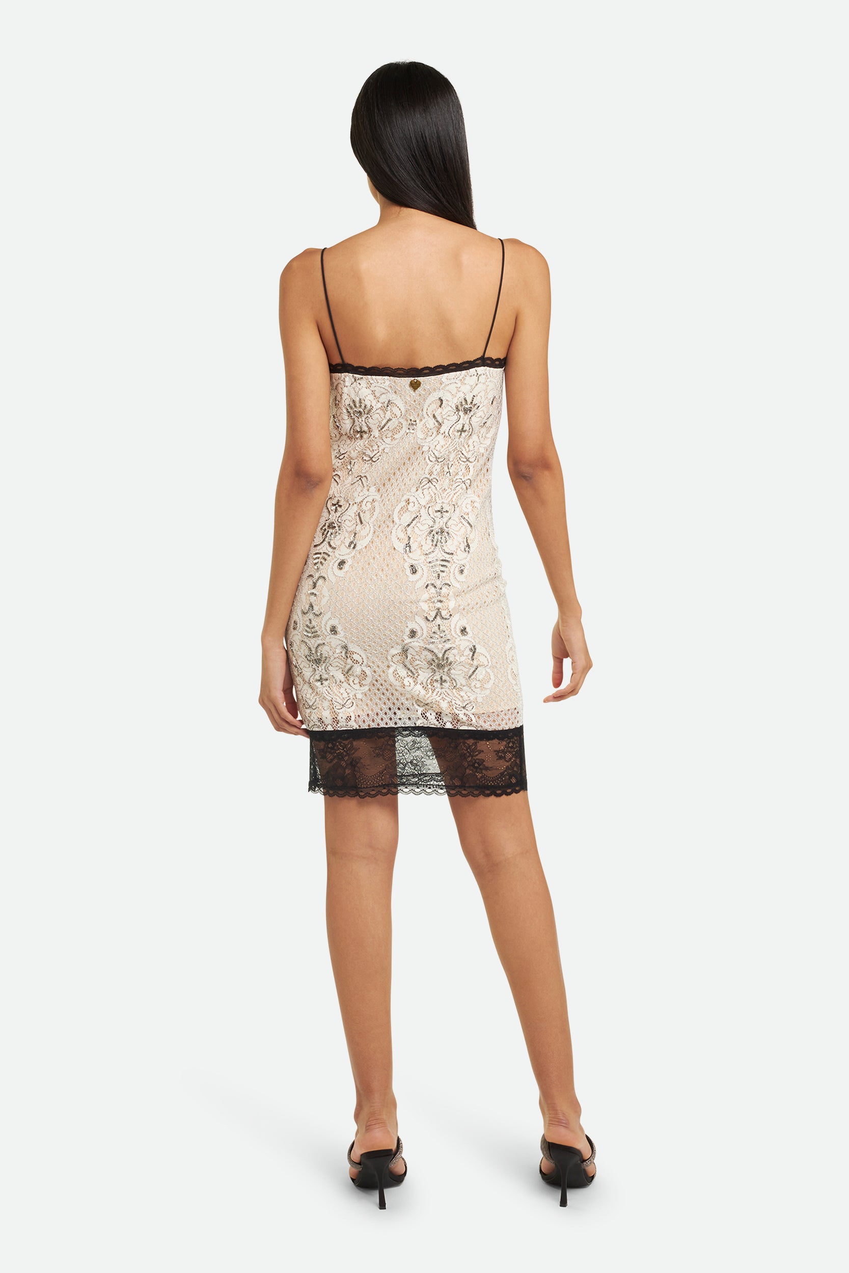 Twinset Abito Sottoveste in Pizzo